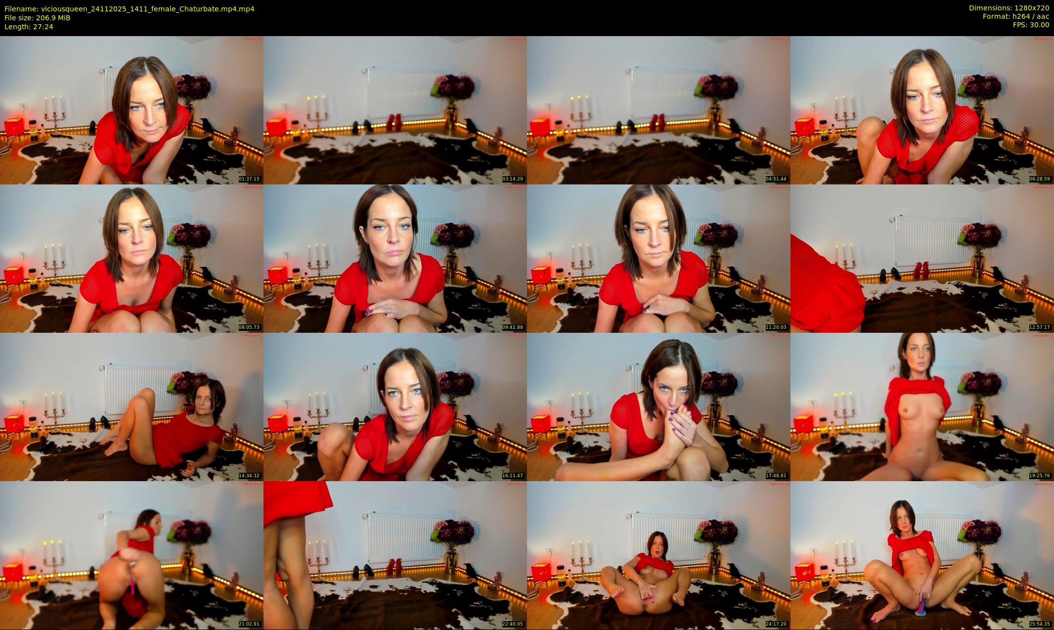 viciousqueen — 28 minute Chaturbate female cam show recording, 720p, Nov 24, 2025