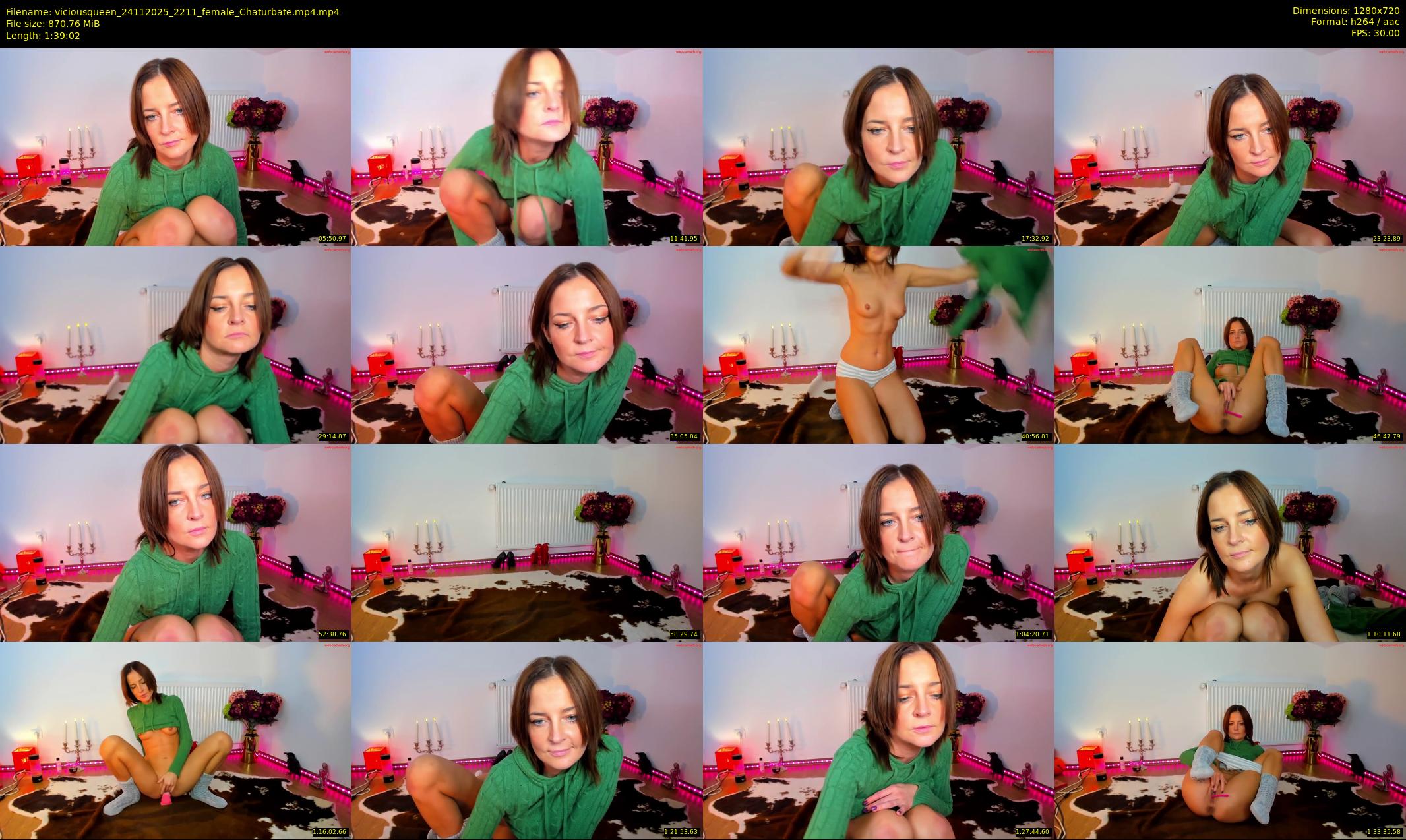 viciousqueen — 100 minute Chaturbate female cam show recording, 720p, Nov 24, 2025