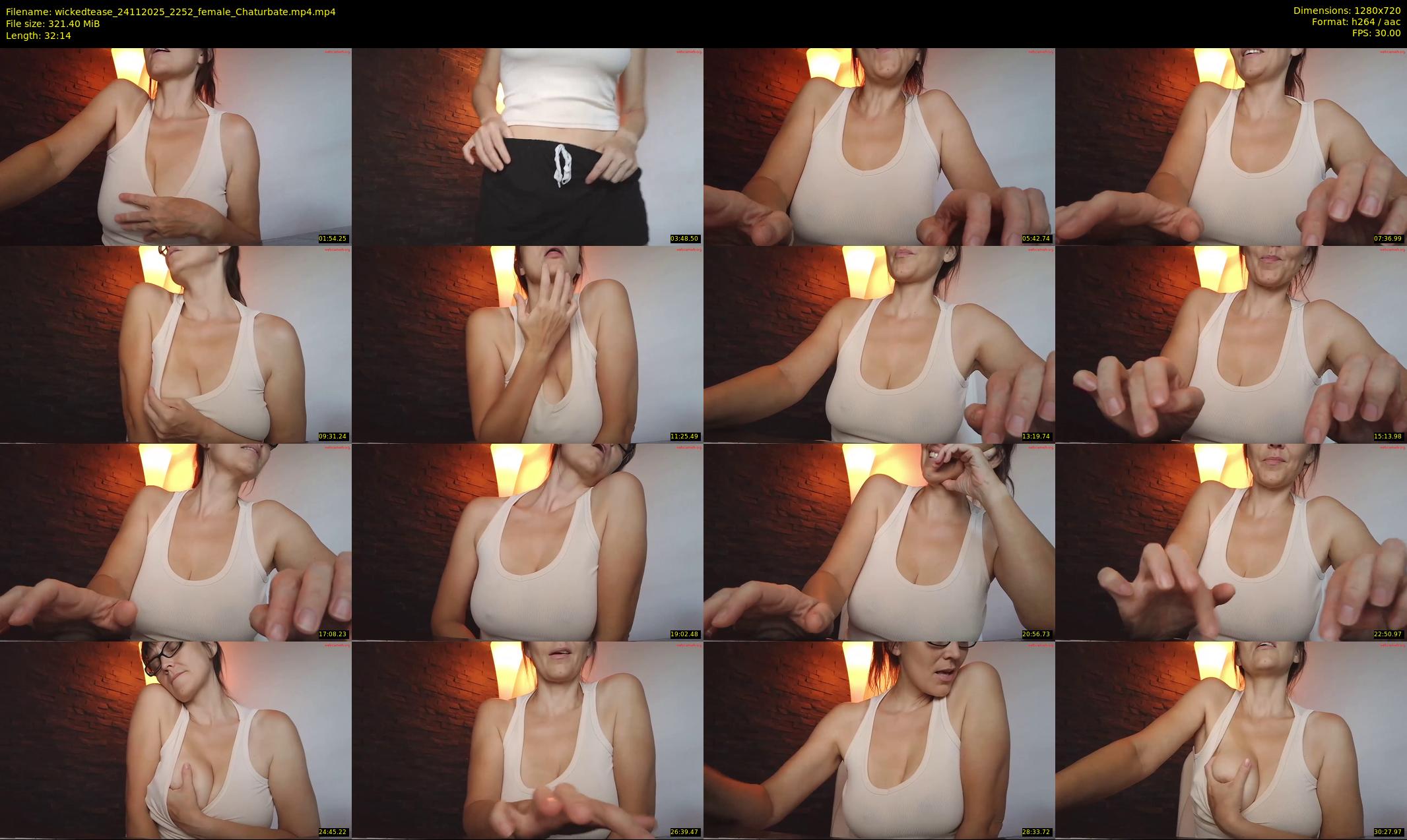 wickedtease — 33 minute Chaturbate female cam show recording, 720p, Nov 24, 2025
