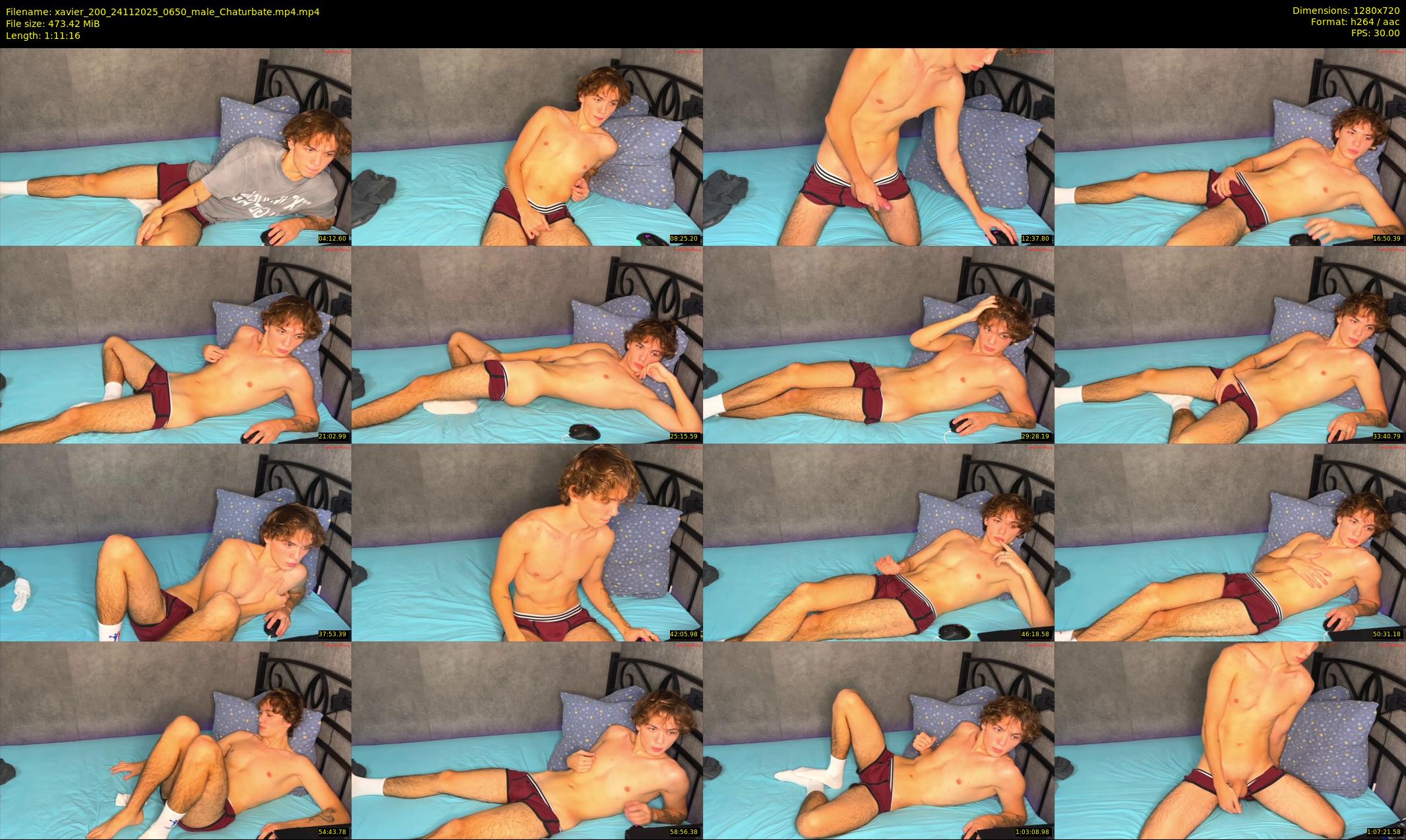 xavier_200 — 72 minute Chaturbate male cam show recording, 720p, Nov 24, 2025