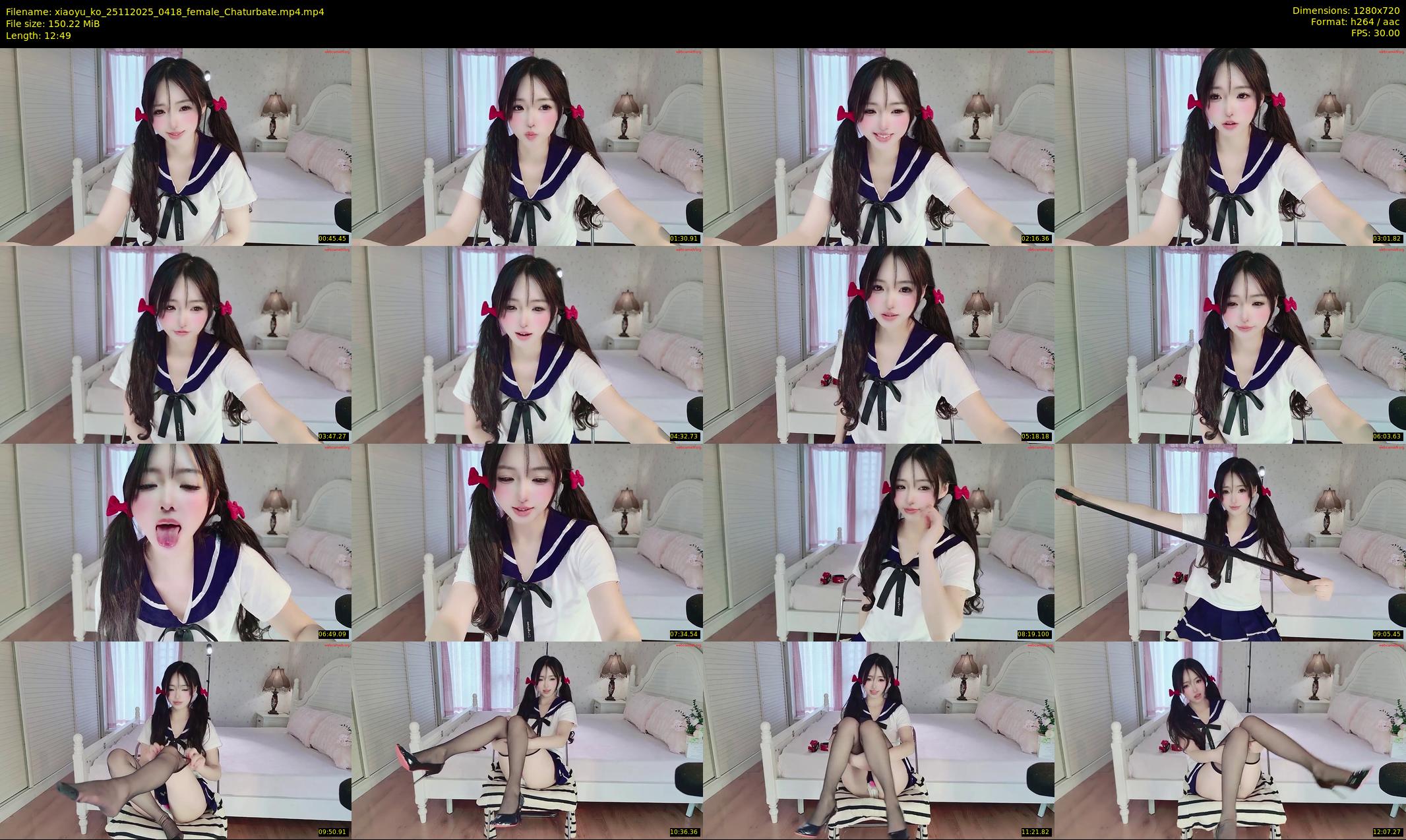xiaoyu_ko — 13 minute Chaturbate female cam show recording, 720p, Nov 25, 2025
