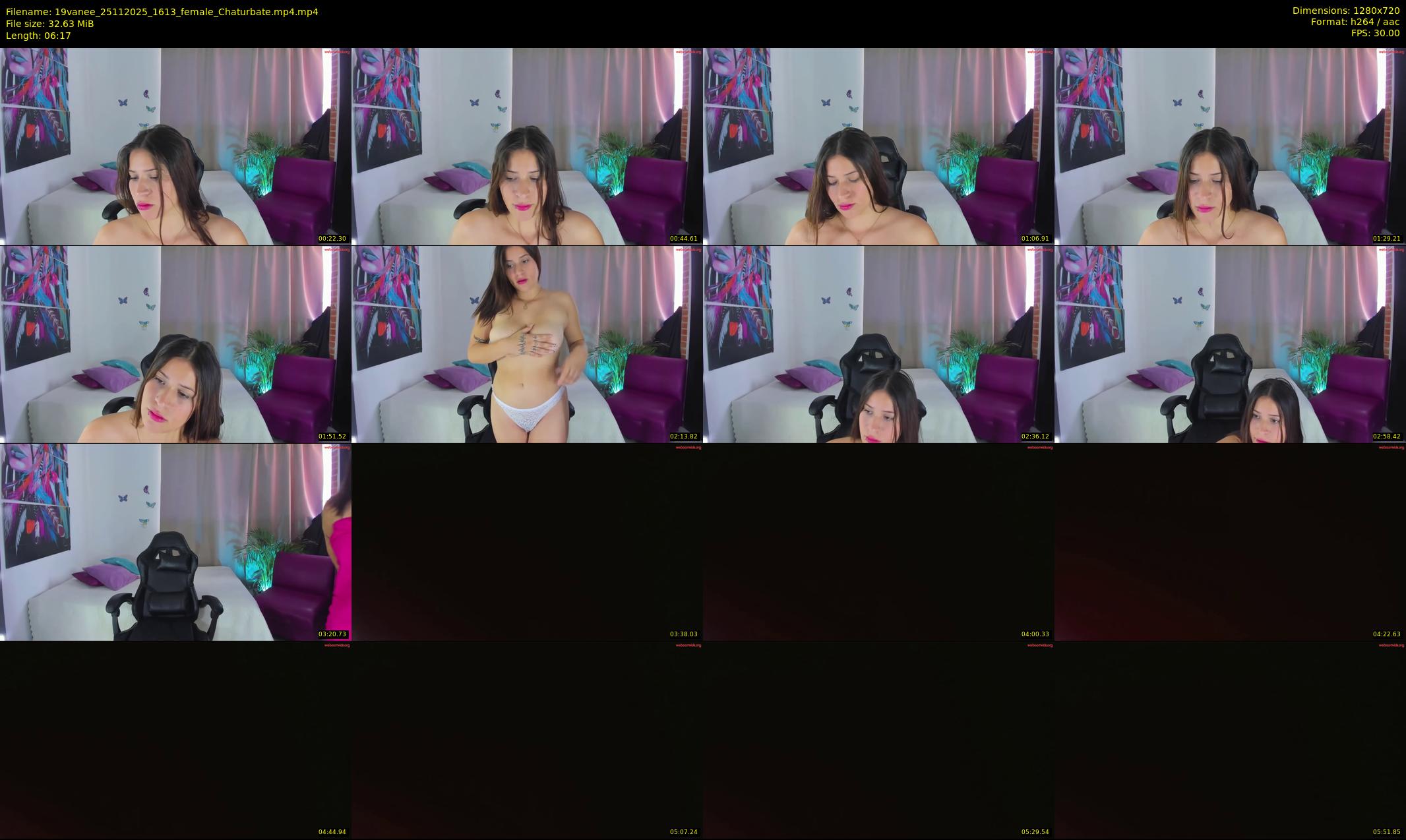 19vanee — 7 minute Chaturbate female cam show recording, 720p, Nov 25, 2025