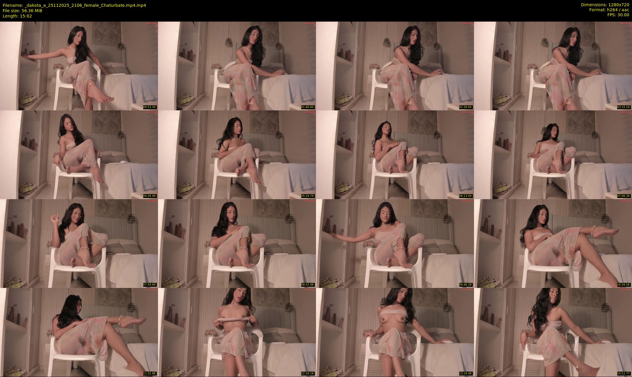 _dakota_a — 16 minute Chaturbate female cam show recording, 720p, Nov 25, 2025