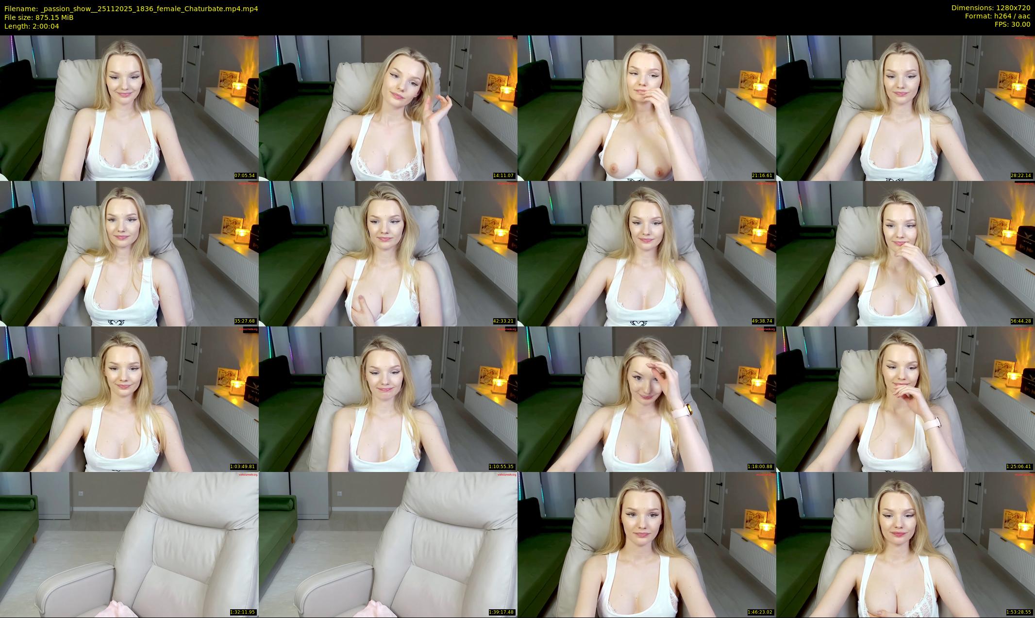 _passion_show_ — 121 minute Chaturbate couple cam show recording, 720p, Nov 25, 2025