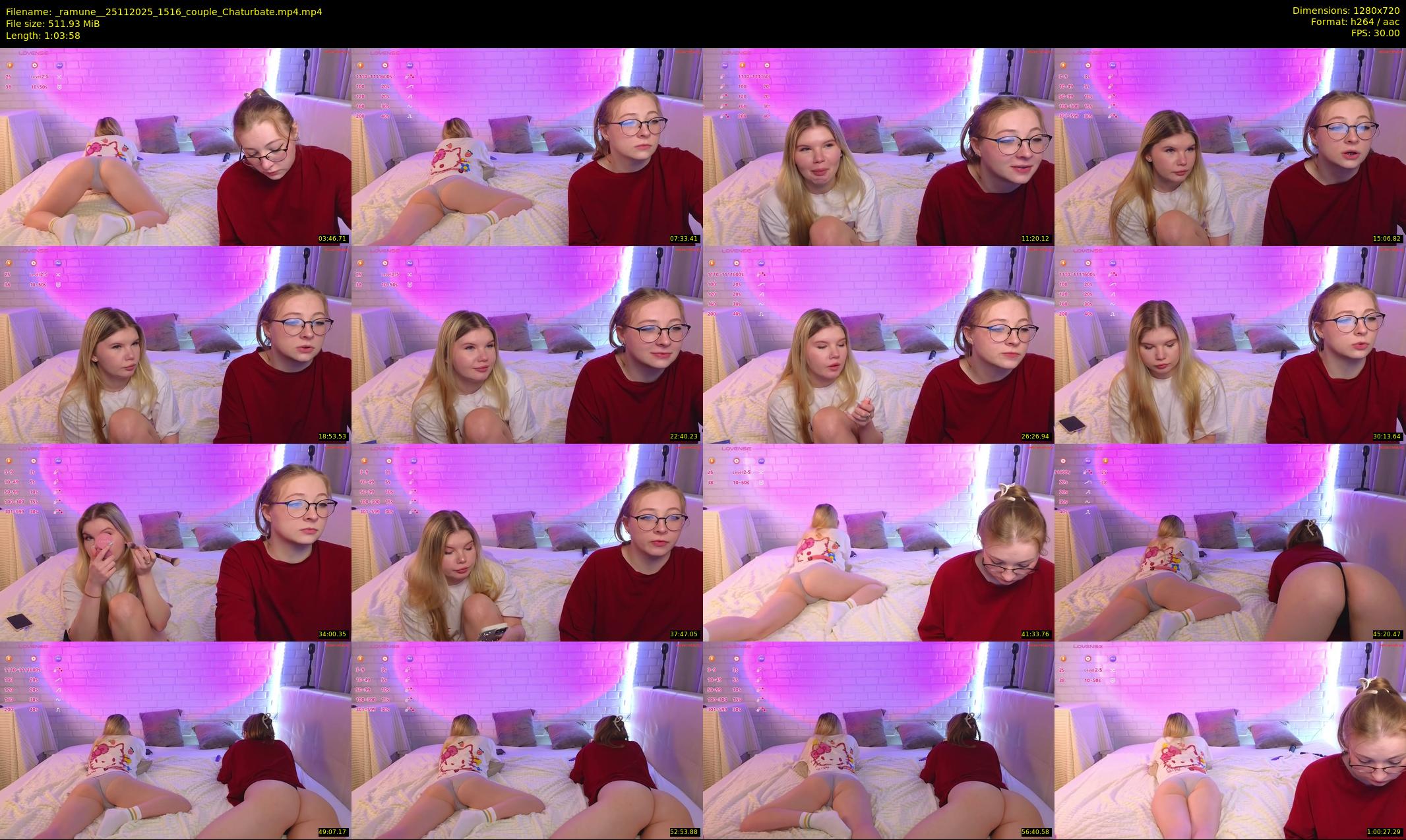 _ramune_ — 64 minute Chaturbate couple cam show recording, 720p, Nov 25, 2025