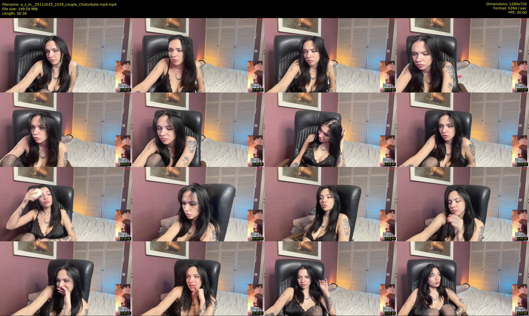 a_s_m_ — 31 minute Chaturbate couple cam show recording, 720p, Nov 25, 2025