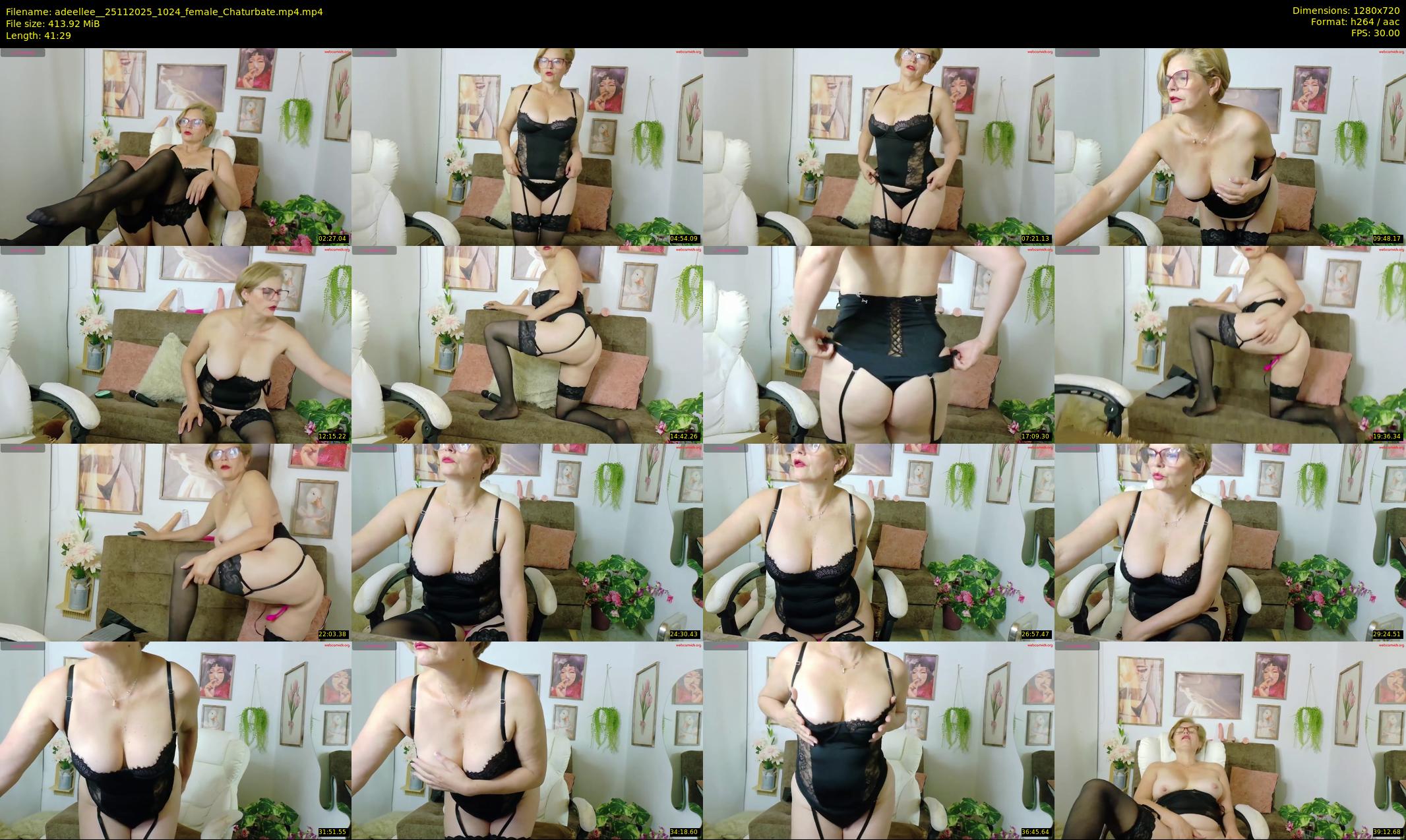 adeellee_ — 42 minute Chaturbate female cam show recording, 720p, Nov 25, 2025