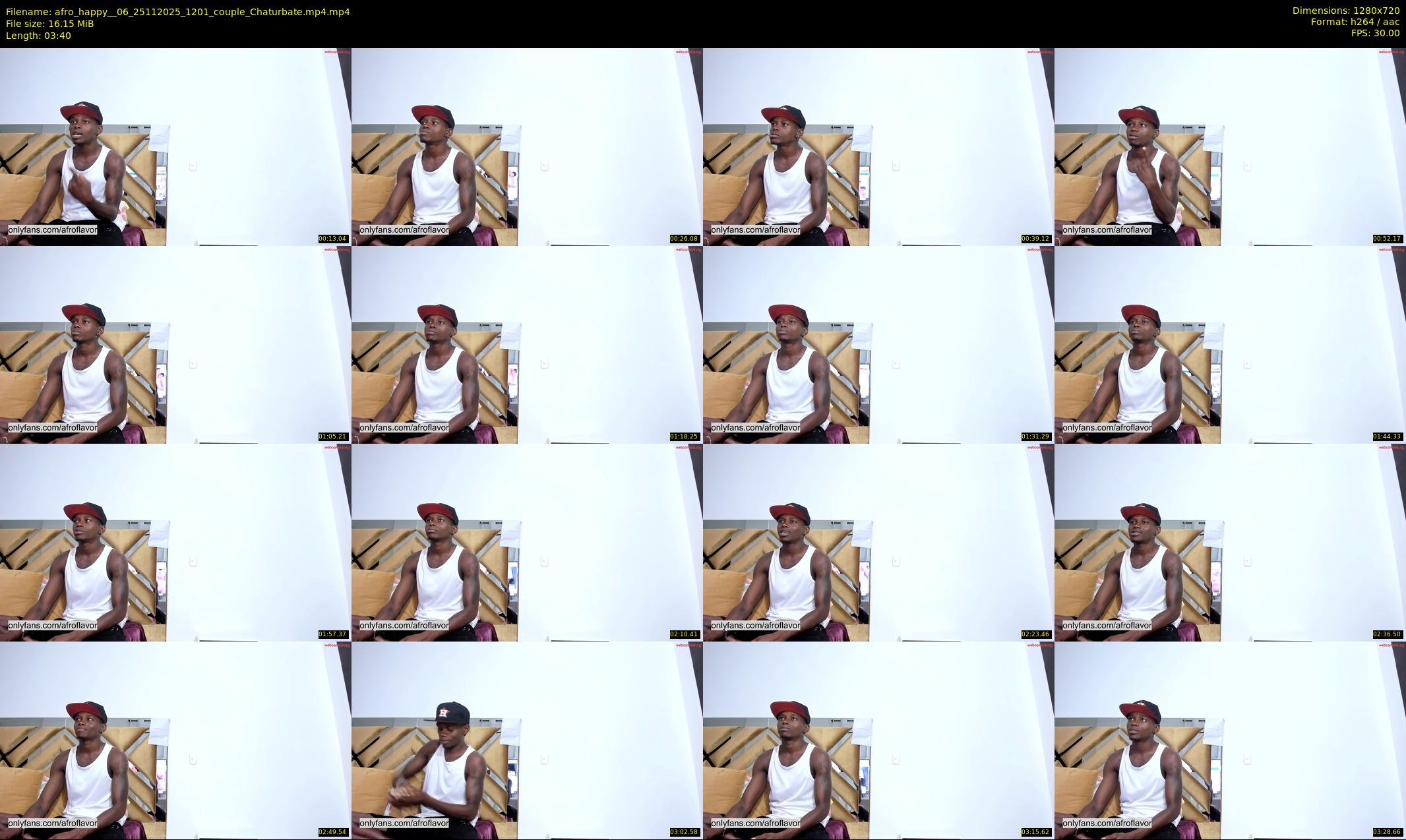 afro_happy__06 — 4 minute Chaturbate couple cam show recording, 720p, Nov 25, 2025