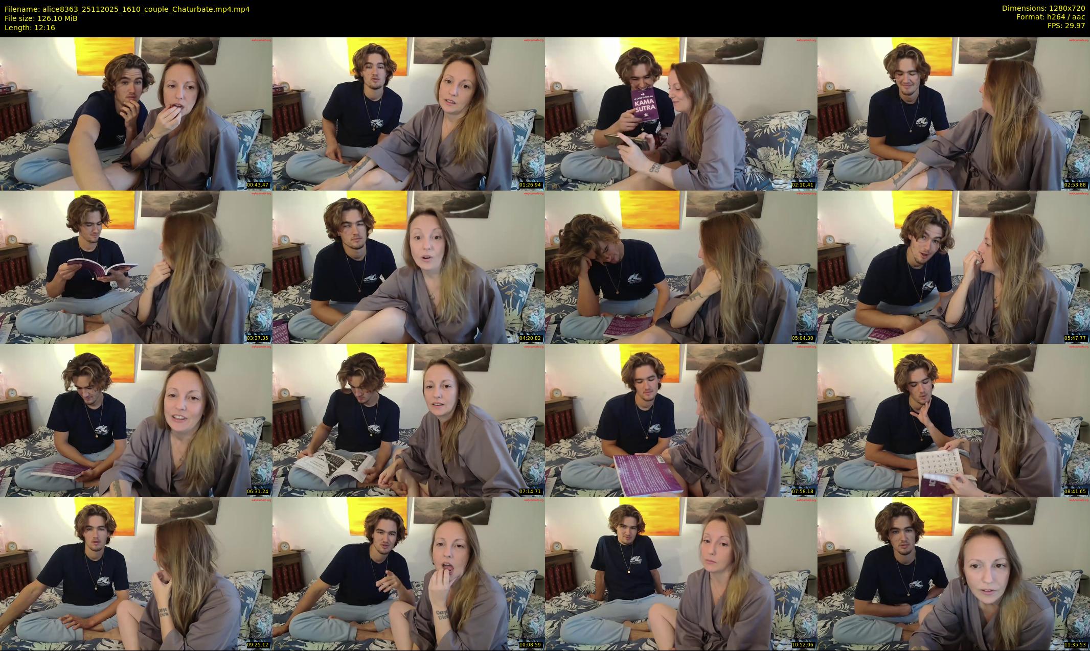 alice8363 — 13 minute Chaturbate female cam show recording, 720p, Nov 25, 2025