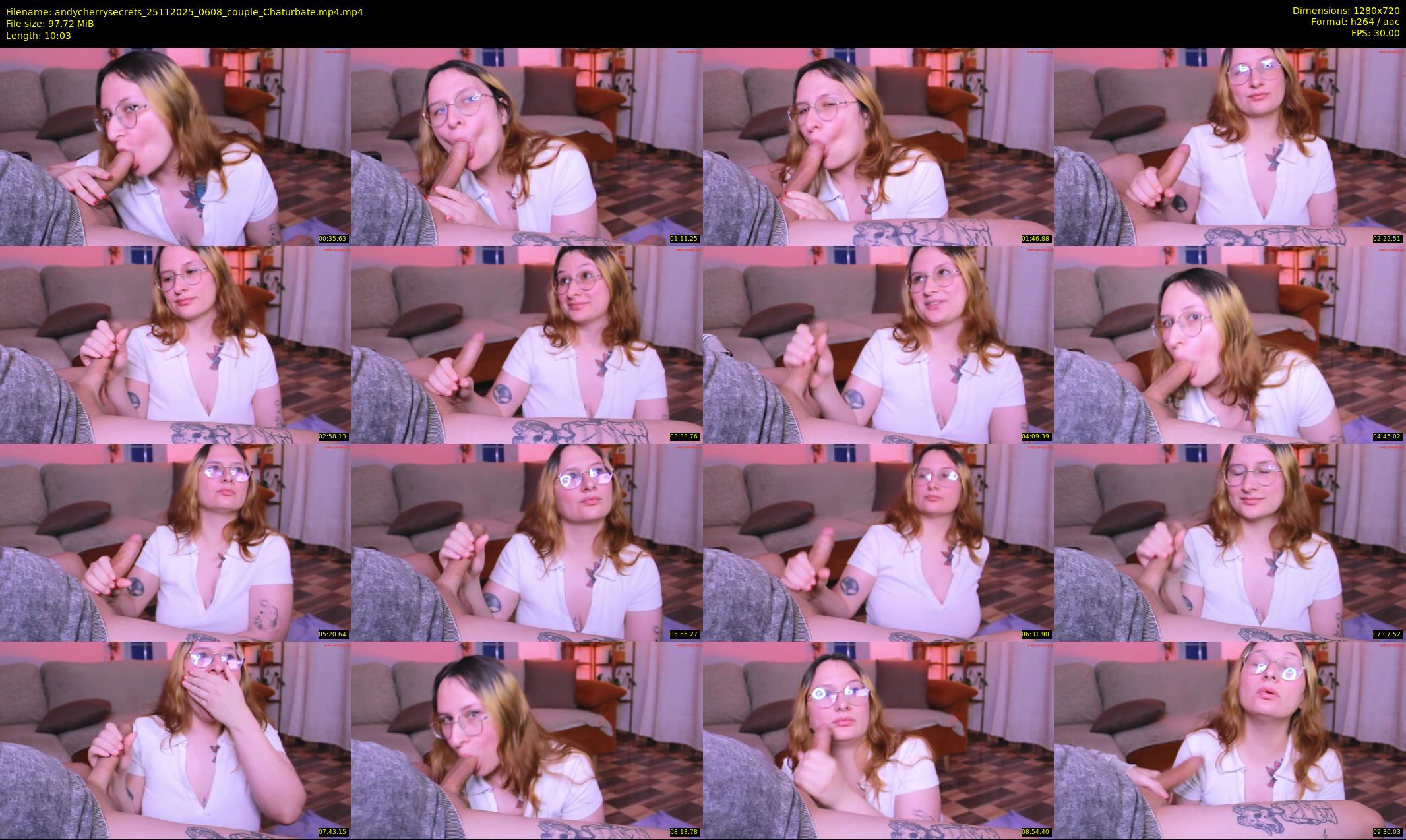 andycherrysecrets — 11 minute Chaturbate couple cam show recording, 720p, Nov 25, 2025