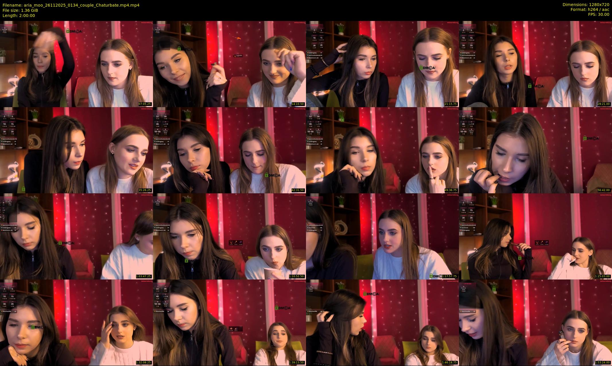 aria_moo — 120 minute Chaturbate couple cam show recording, 720p, Nov 26, 2025