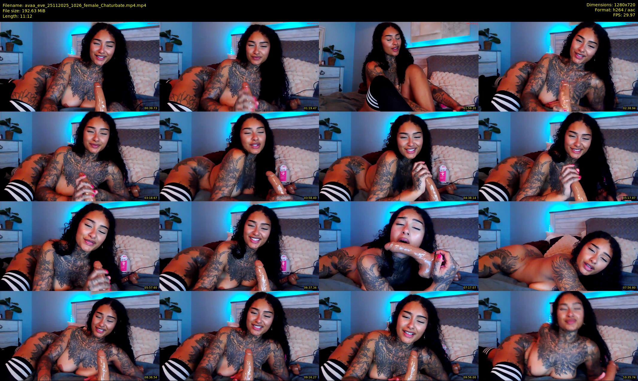 avaa_eve — 12 minute Chaturbate female cam show recording, 720p, Nov 25, 2025