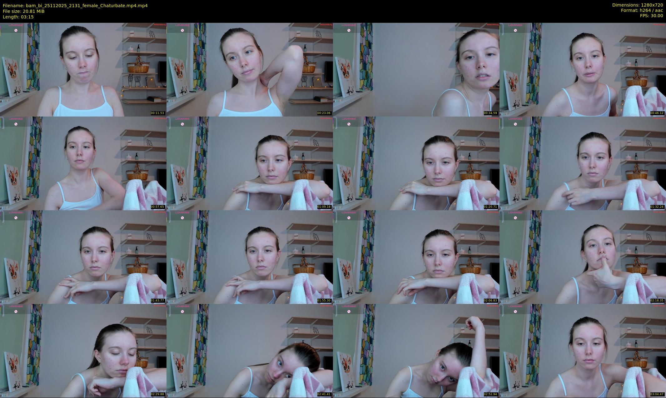 bam_bi — 4 minute Chaturbate female cam show recording, 720p, Nov 25, 2025