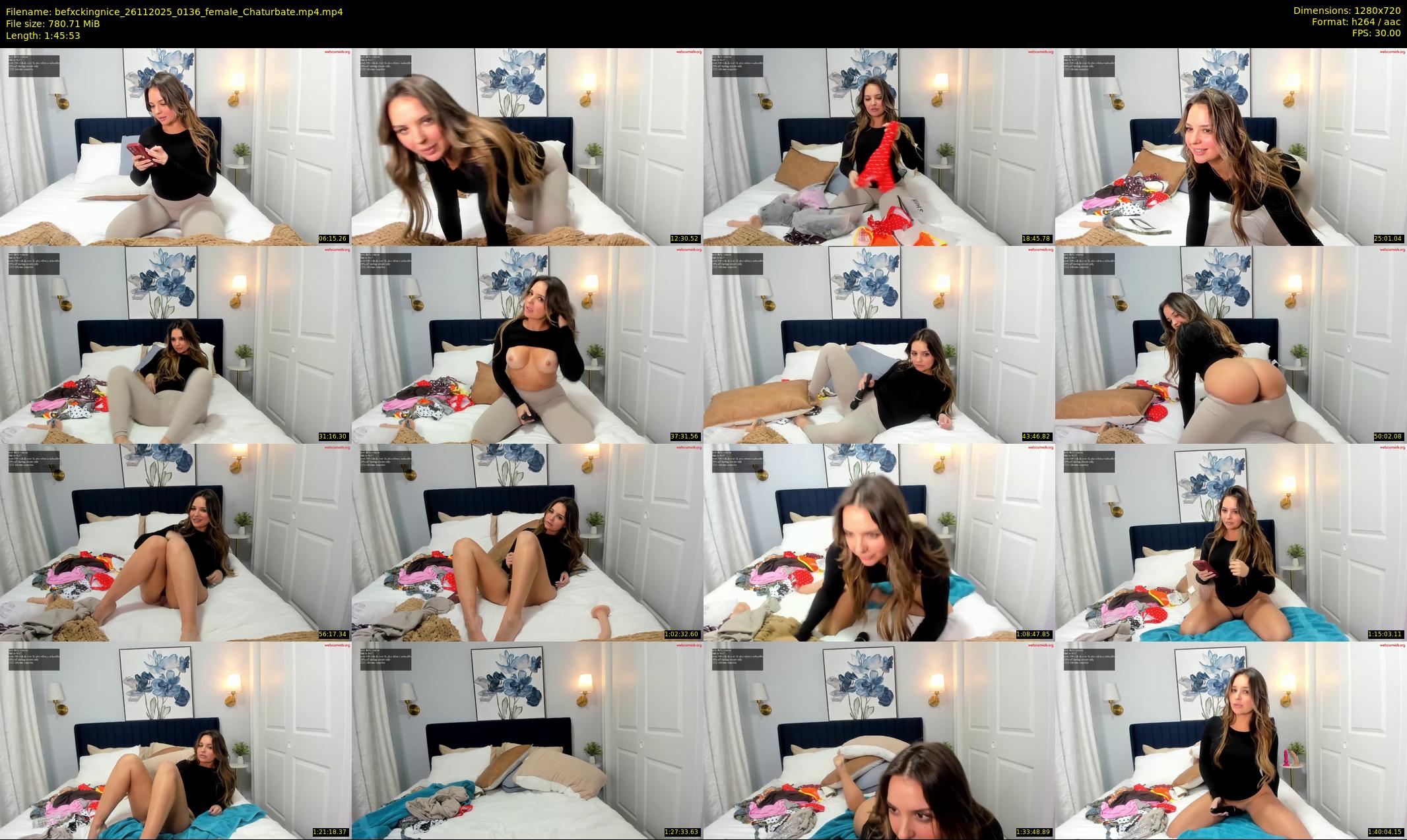 befxckingnice — 106 minute Chaturbate female cam show recording, 720p, Nov 26, 2025