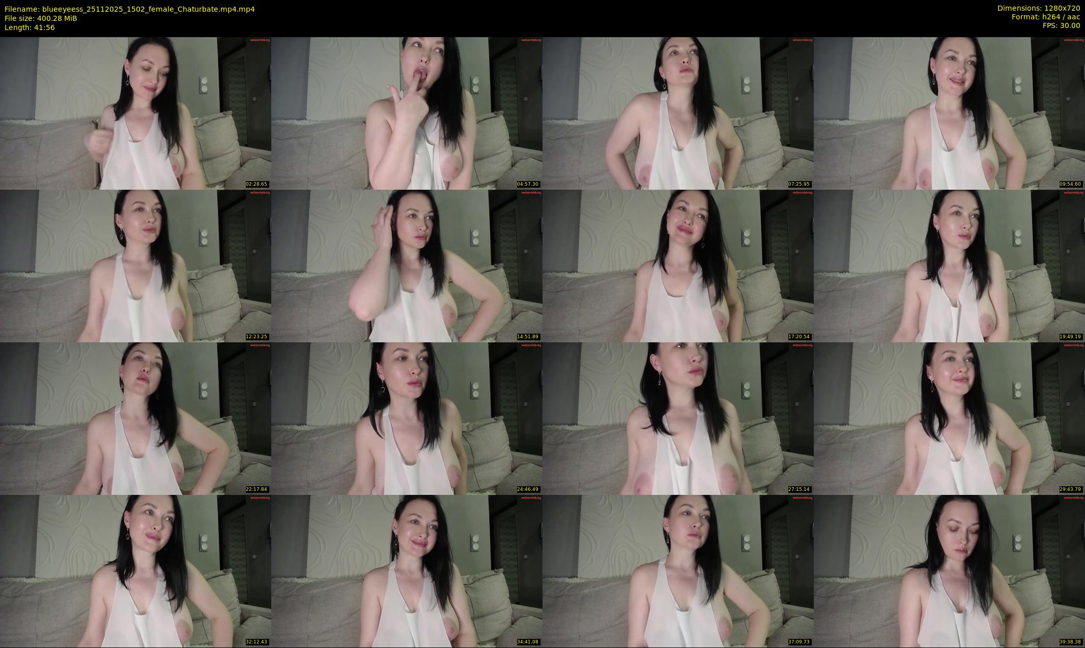blueeyeess — 42 minute Chaturbate female cam show recording, 720p, Nov 25, 2025