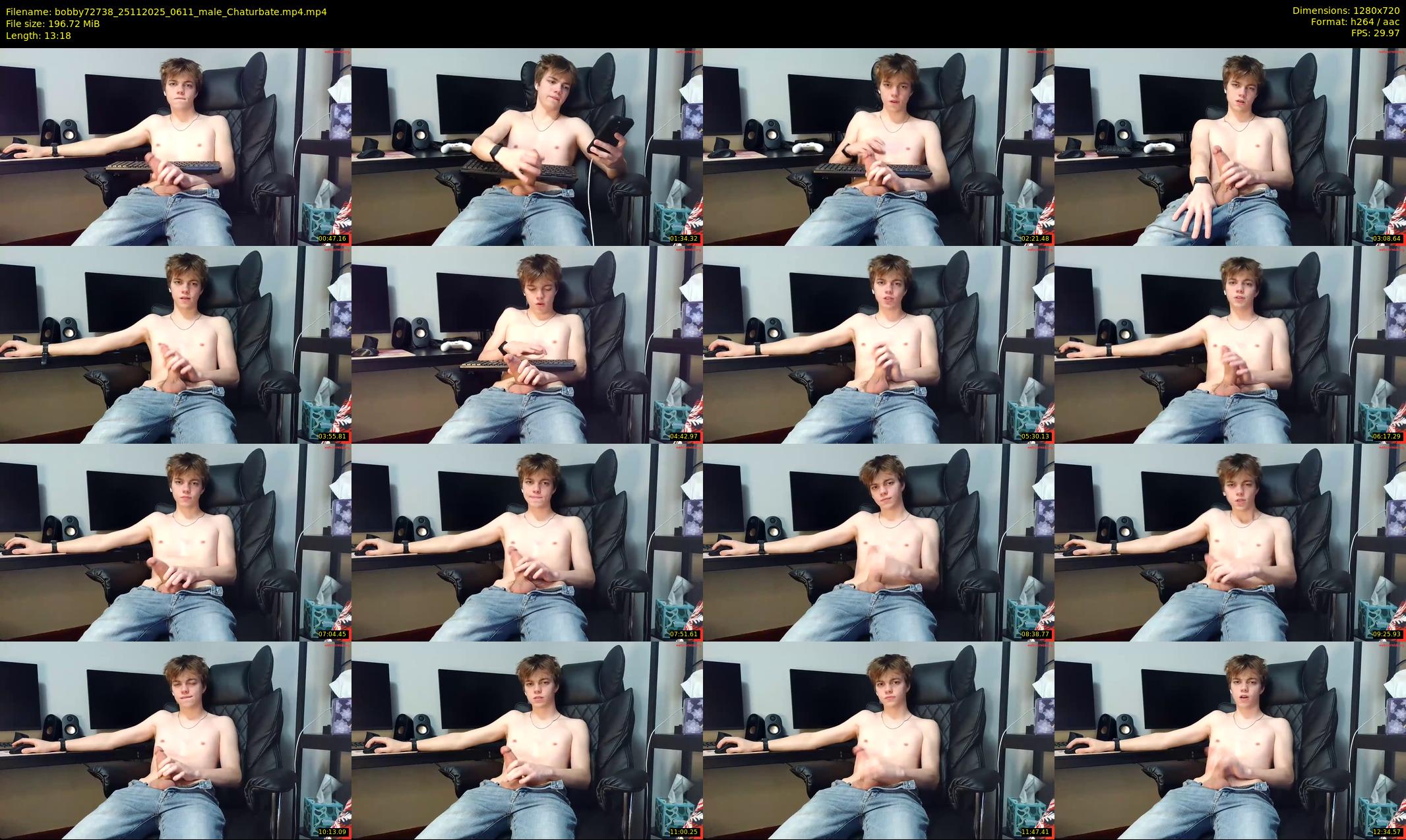 bobby72738 — 14 minute Chaturbate male cam show recording, 720p, Nov 25, 2025