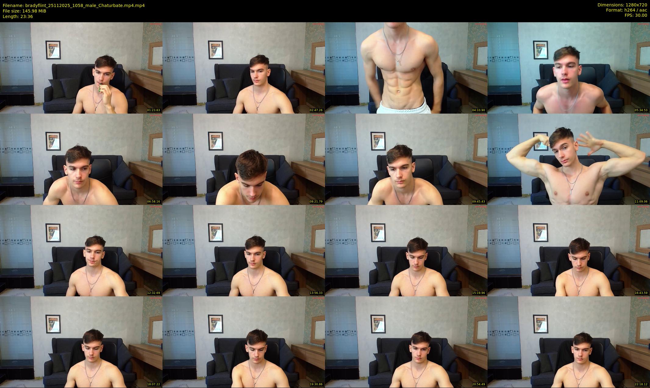 bradyflint — 24 minute Chaturbate male cam show recording, 720p, Nov 25, 2025