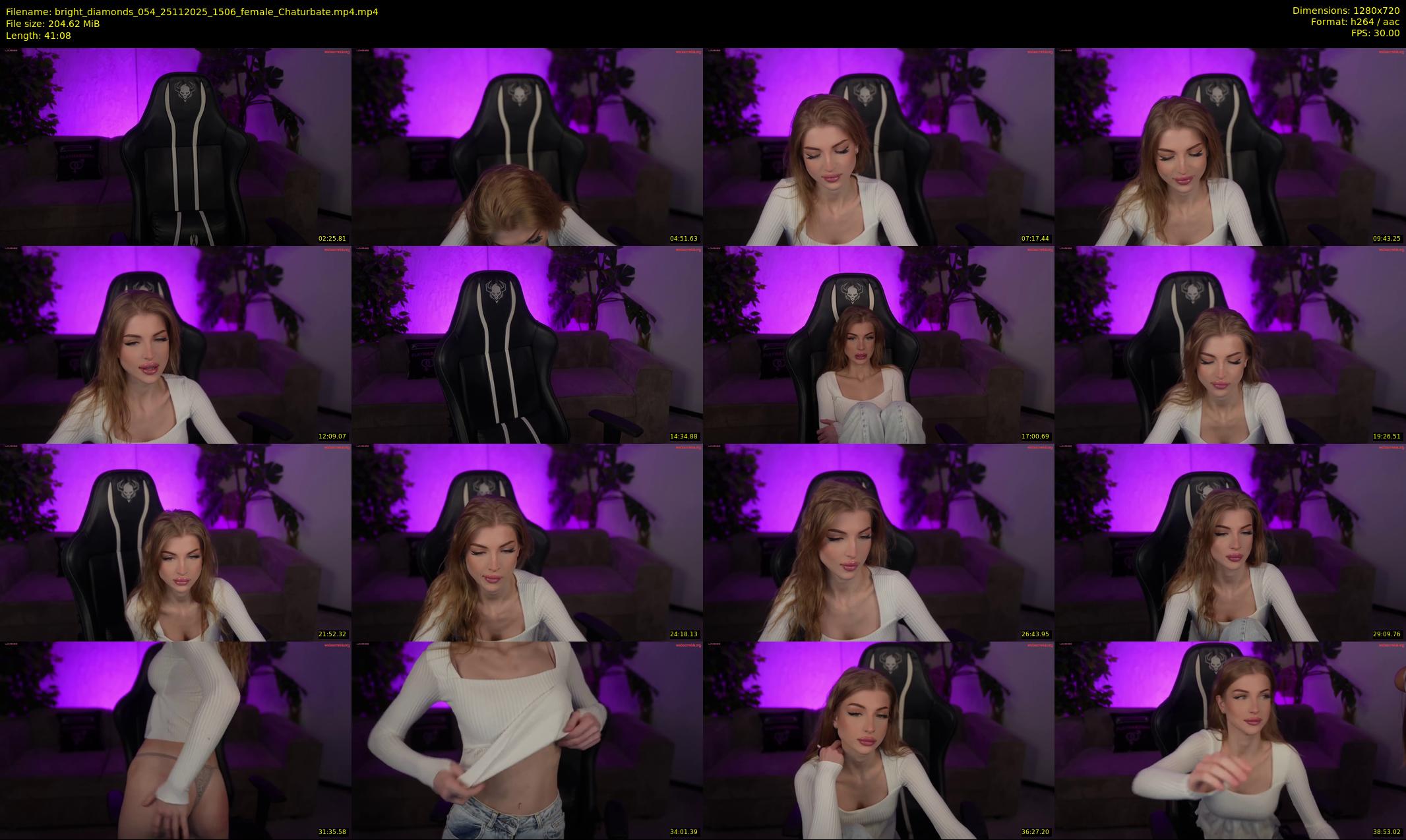 bright_diamonds_054 — 42 minute Chaturbate couple cam show recording, 720p, Nov 25, 2025