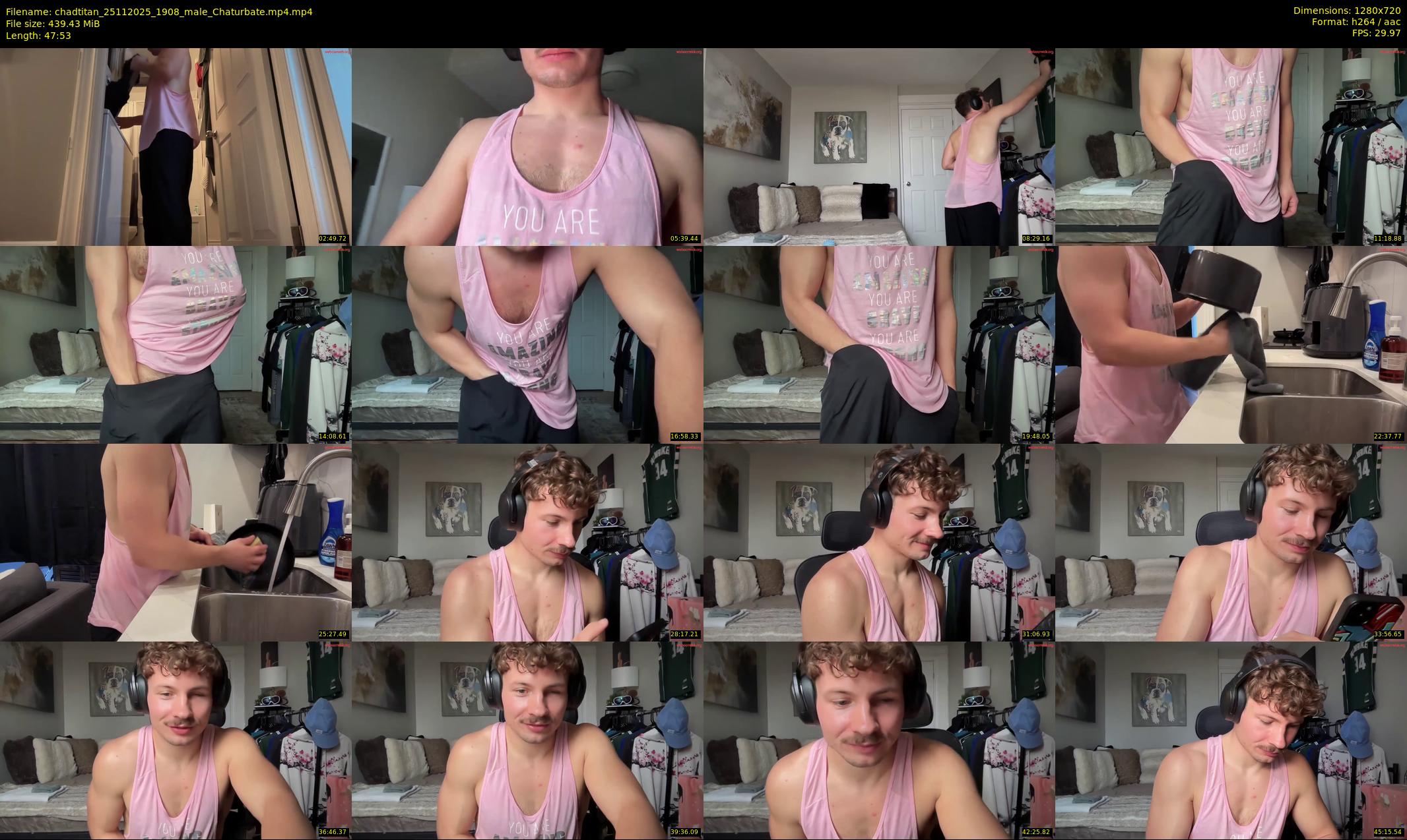 chadtitan — 48 minute Chaturbate male cam show recording, 720p, Nov 25, 2025