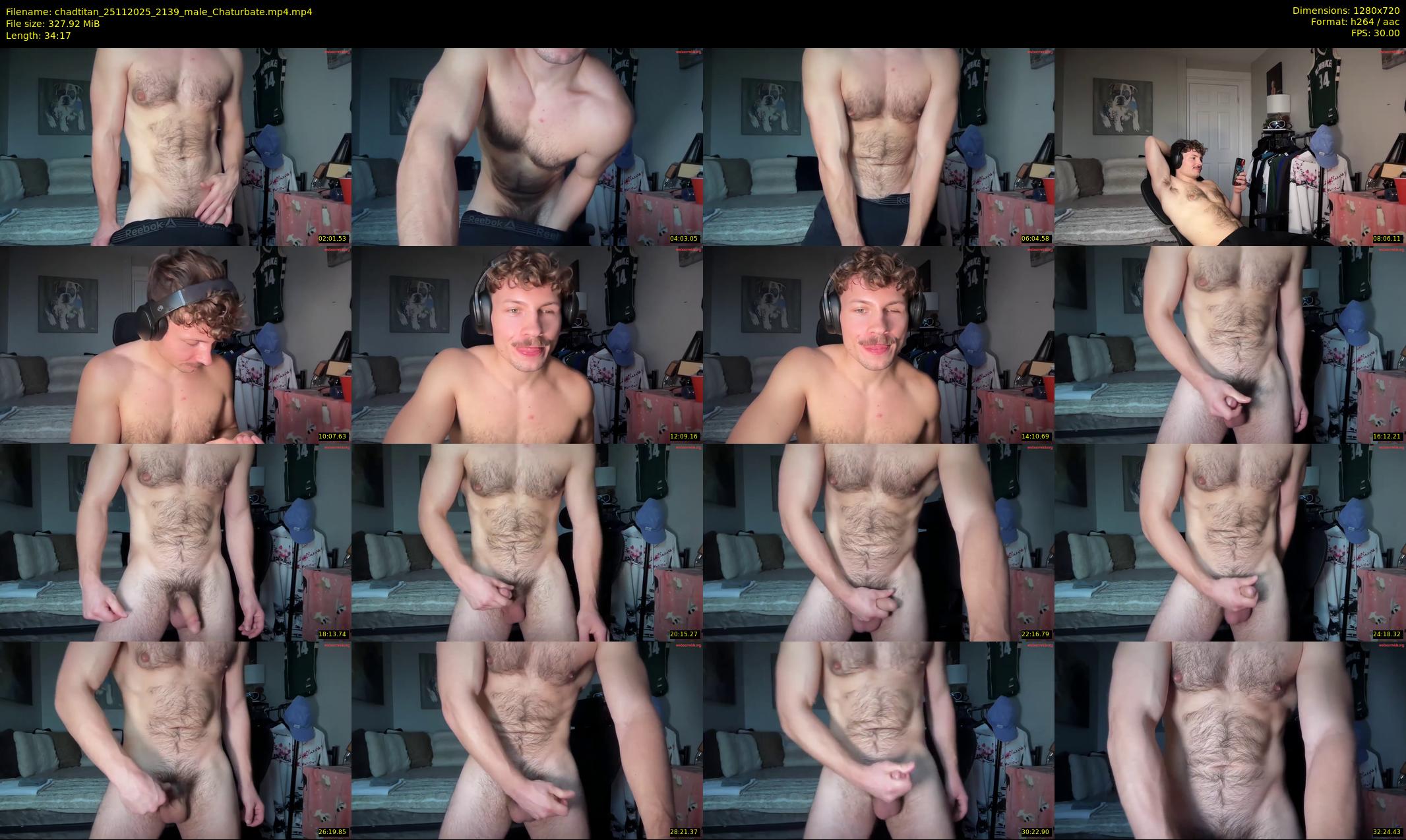 chadtitan — 35 minute Chaturbate male cam show recording, 720p, Nov 25, 2025