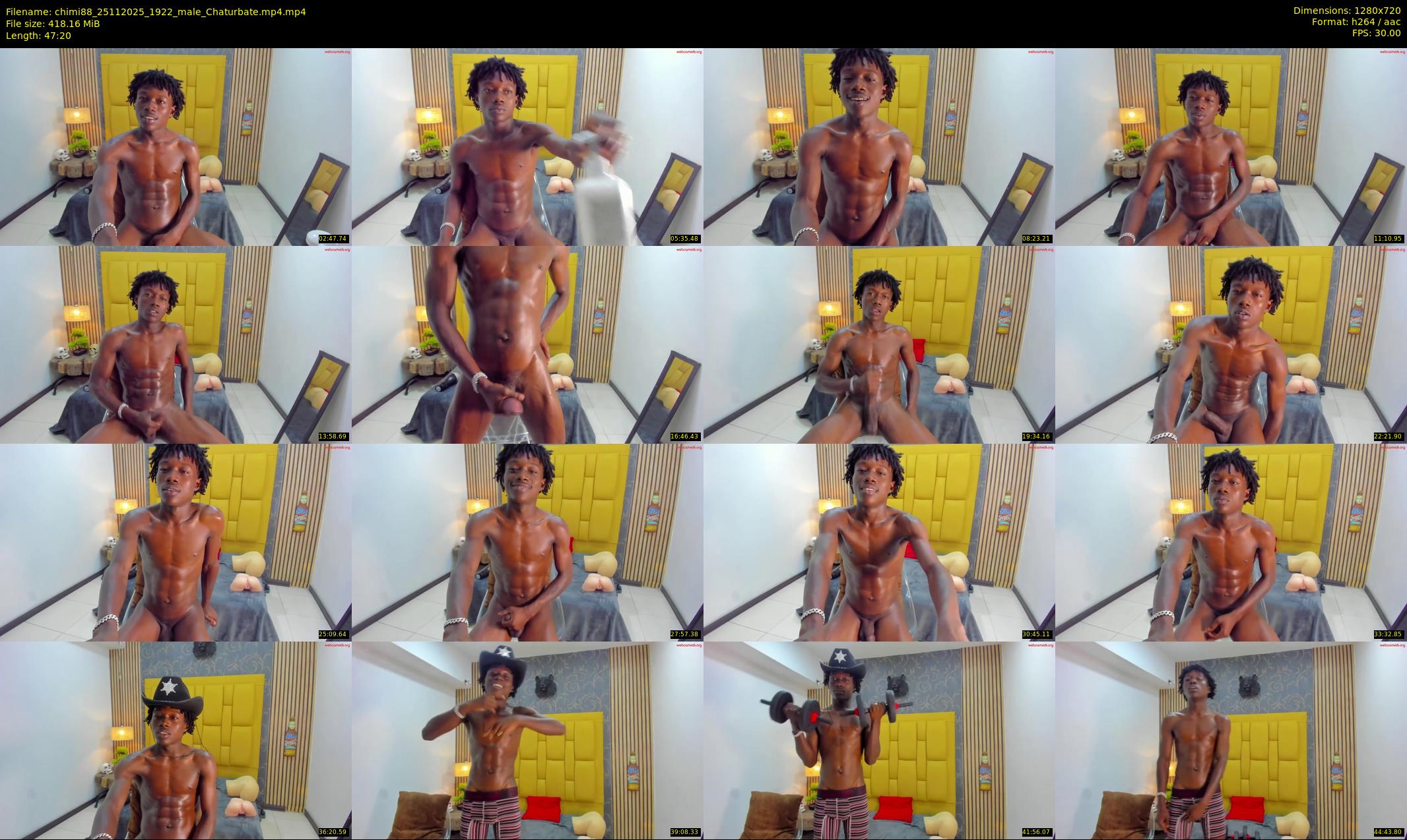 chimi88 — 48 minute Chaturbate male cam show recording, 720p, Nov 25, 2025
