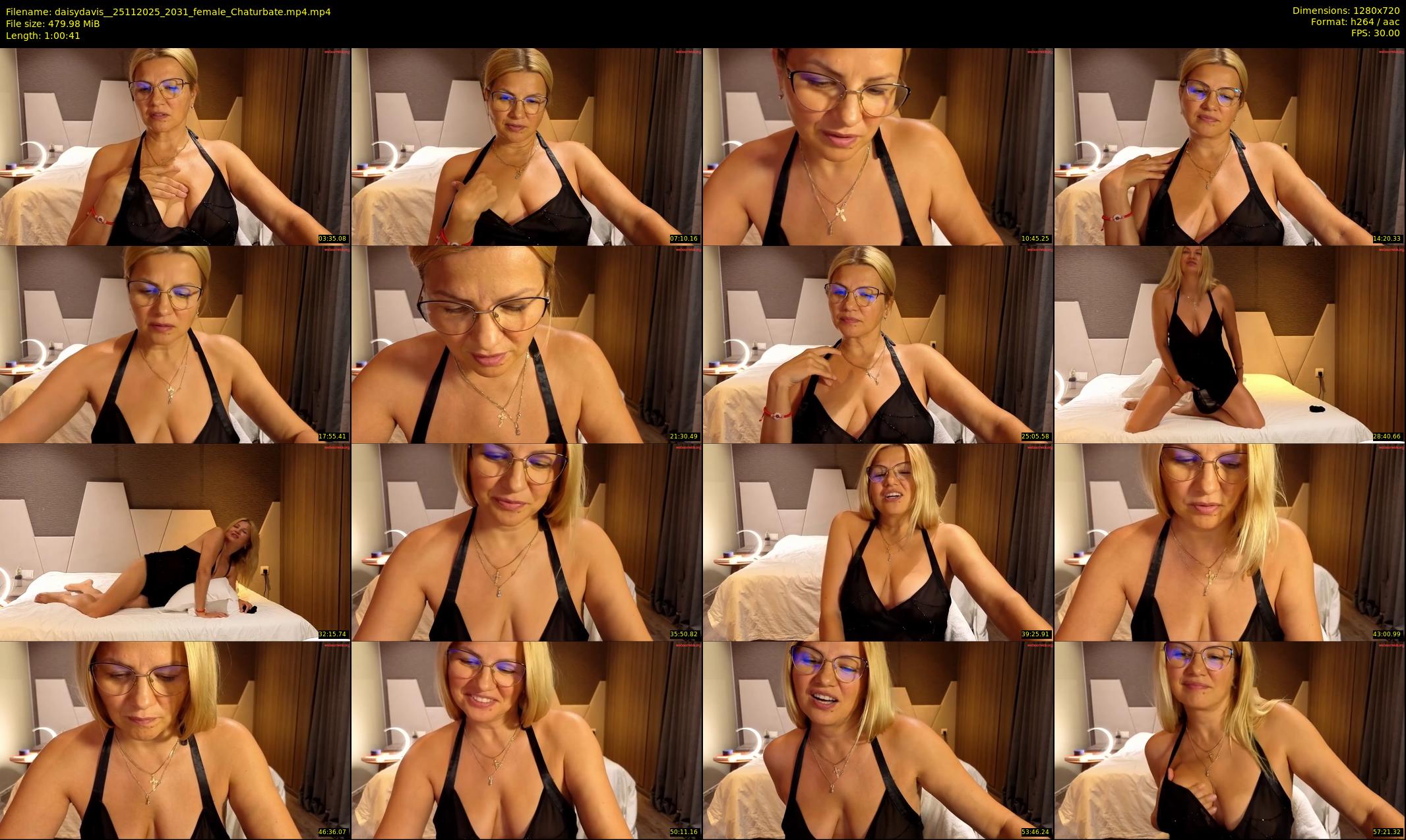 daisydavis_ — 61 minute Chaturbate female cam show recording, 720p, Nov 25, 2025