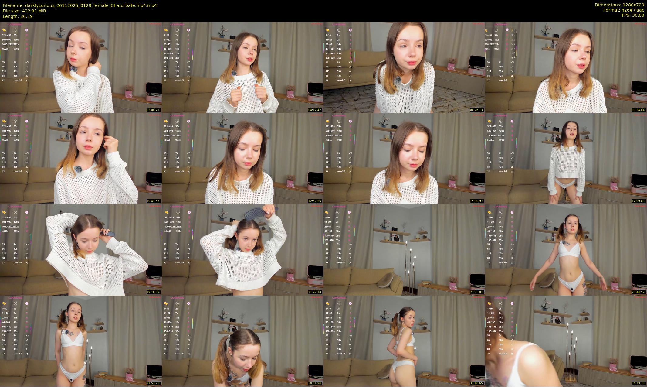 darklycurious — 37 minute Chaturbate female cam show recording, 720p, Nov 26, 2025
