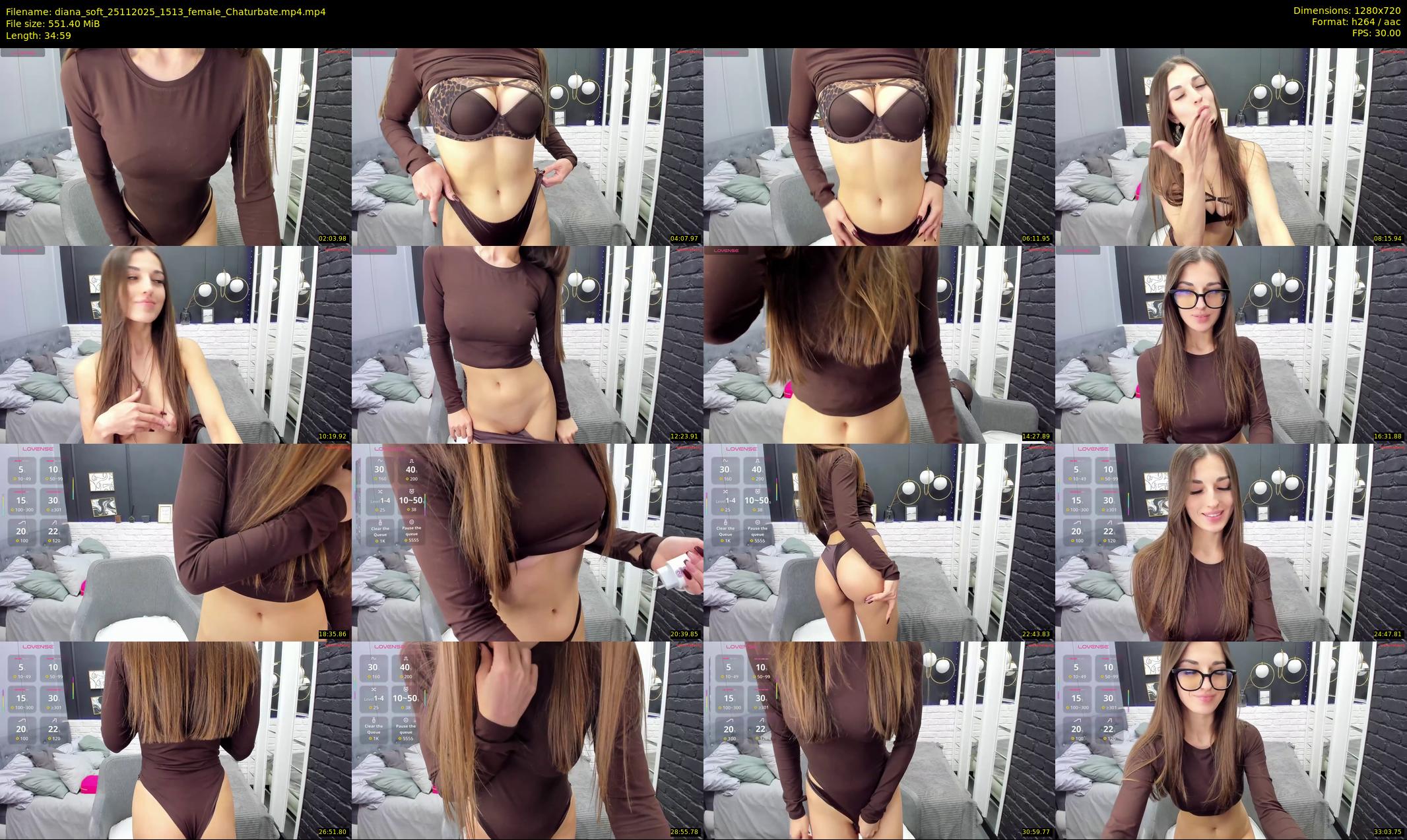 diana_soft — 35 minute Chaturbate female cam show recording, 720p, Nov 25, 2025