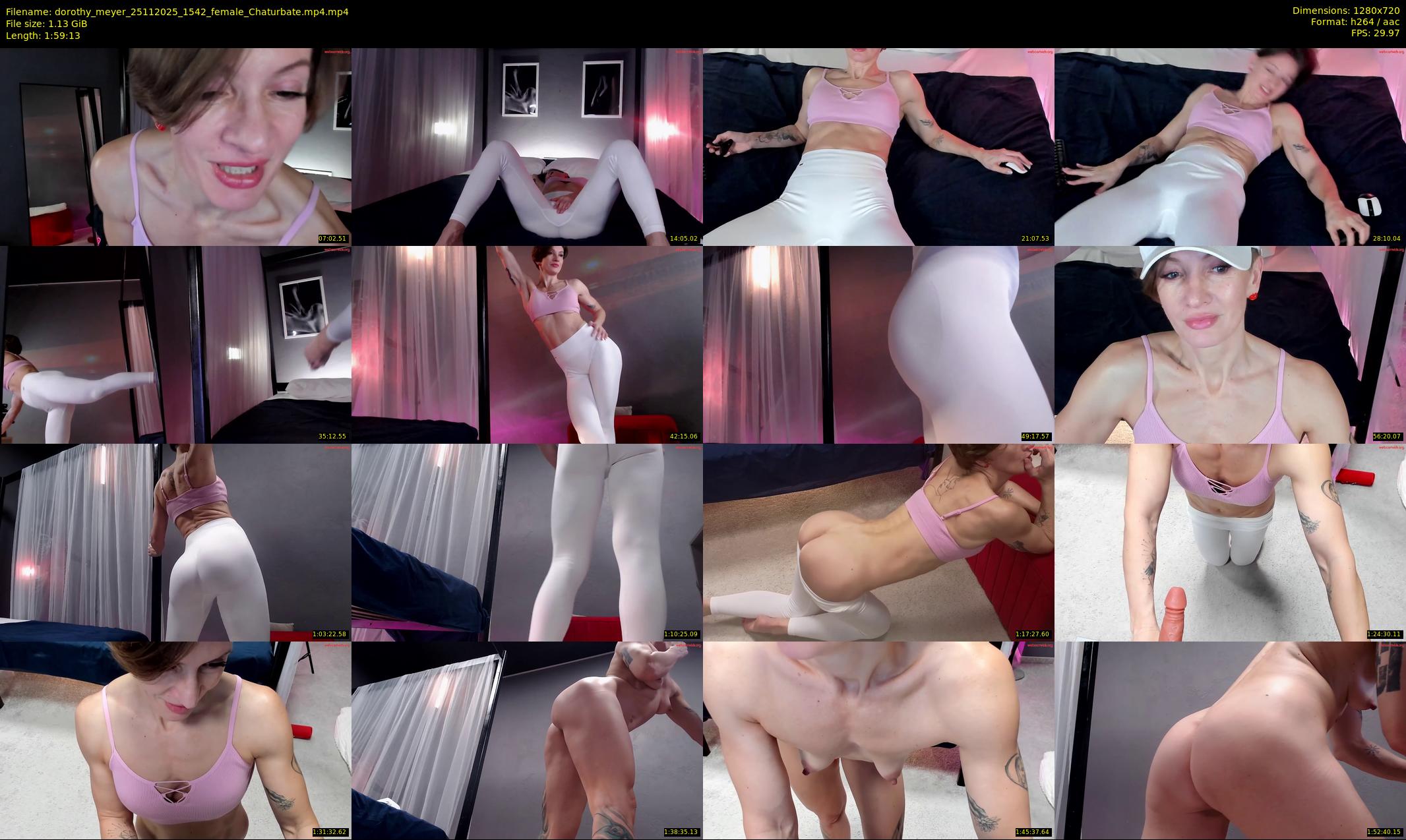 dorothy_meyer — 120 minute Chaturbate female cam show recording, 720p, Nov 25, 2025