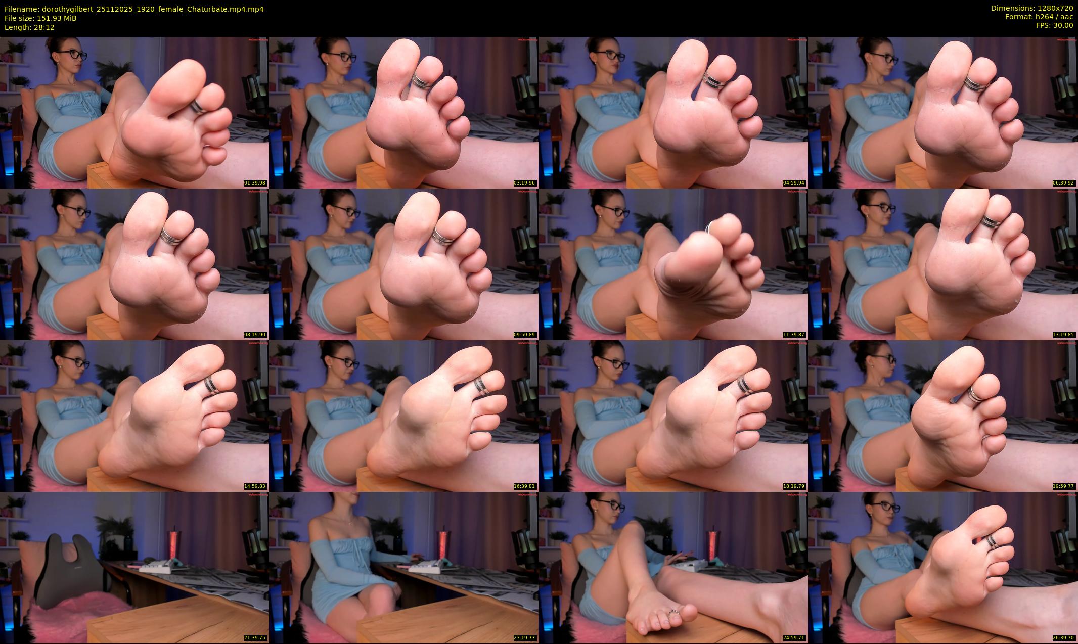 dorothygilbert — 29 minute Chaturbate female cam show recording, 720p, Nov 25, 2025