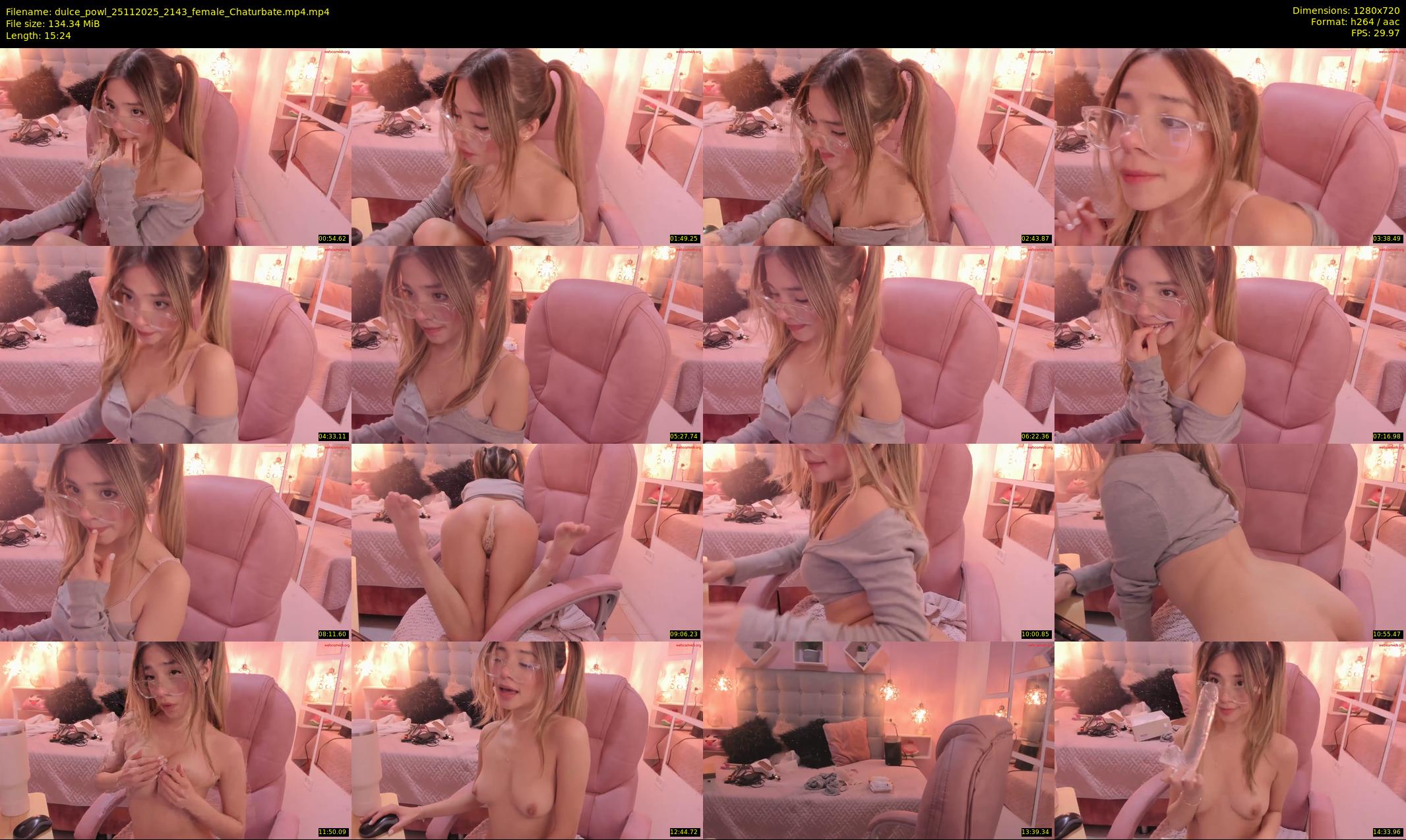 dulce_powl — 16 minute Chaturbate female cam show recording, 720p, Nov 25, 2025