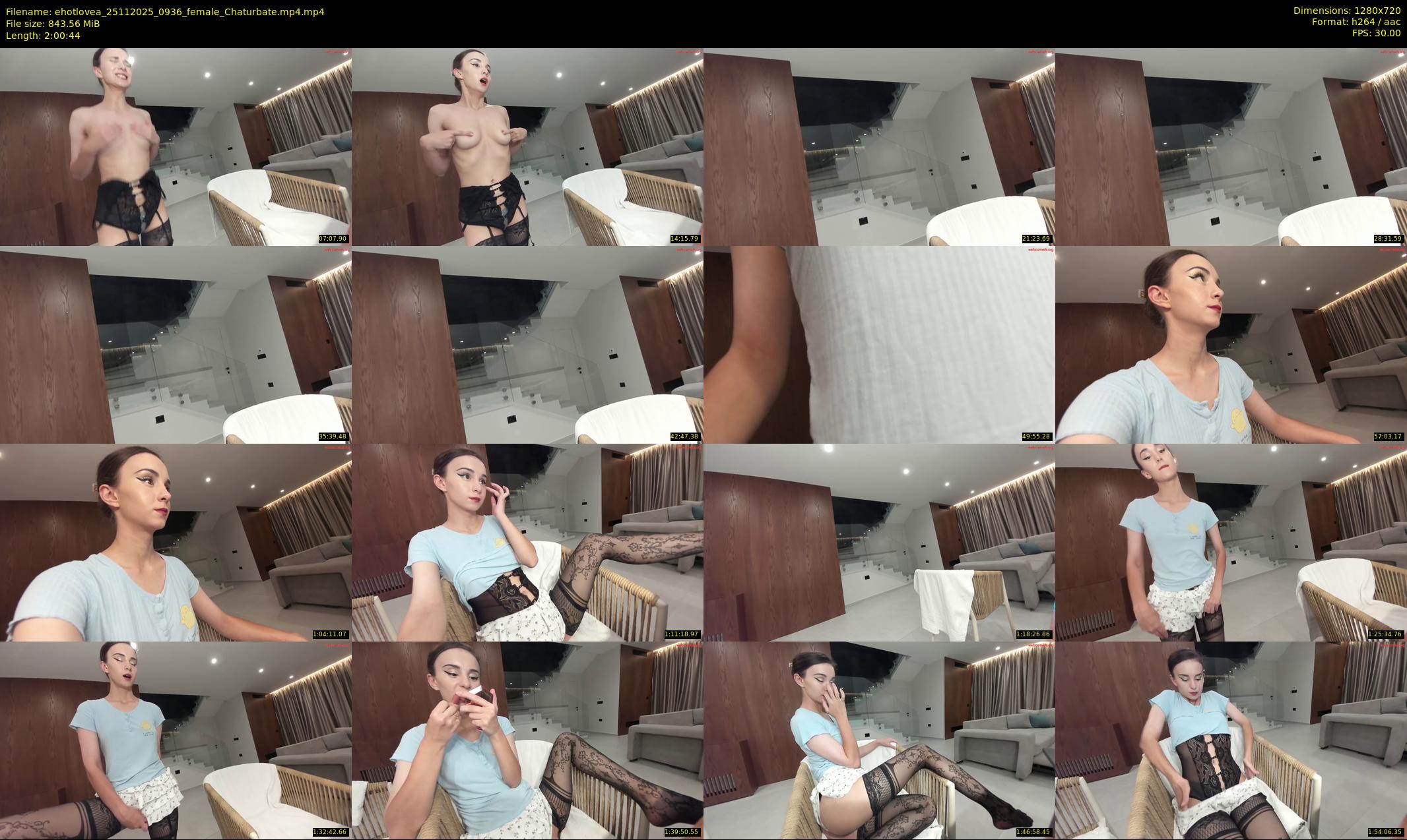 ehotlovea — 121 minute Chaturbate female cam show recording, 720p, Nov 25, 2025