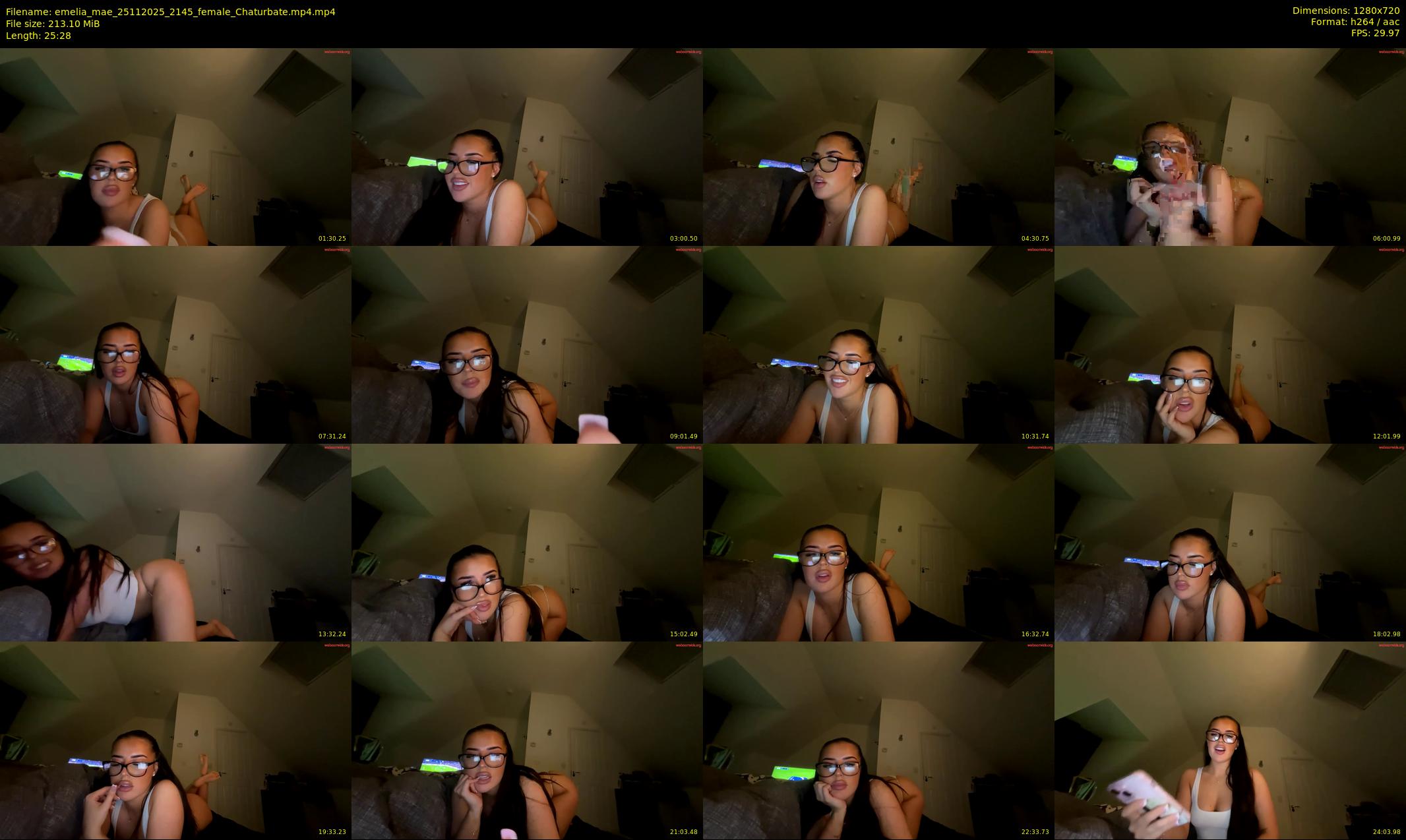 emelia_mae — 26 minute Chaturbate female cam show recording, 720p, Nov 25, 2025