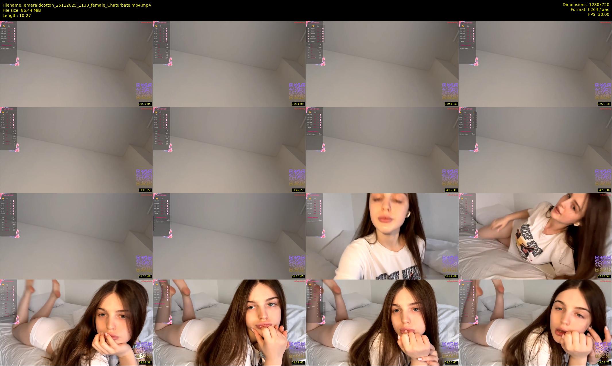 emeraldcotton — 11 minute Chaturbate female cam show recording, 720p, Nov 25, 2025