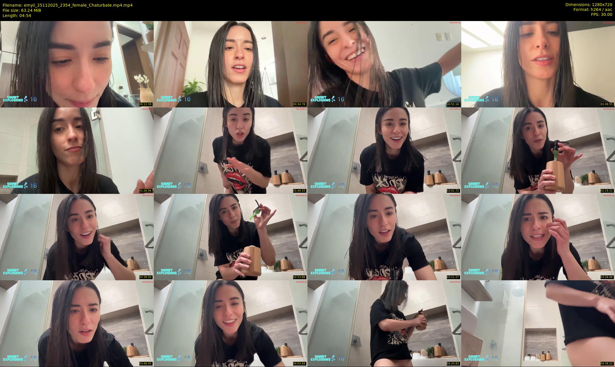 emyii — 5 minute Chaturbate female cam show recording, 720p, Nov 25, 2025