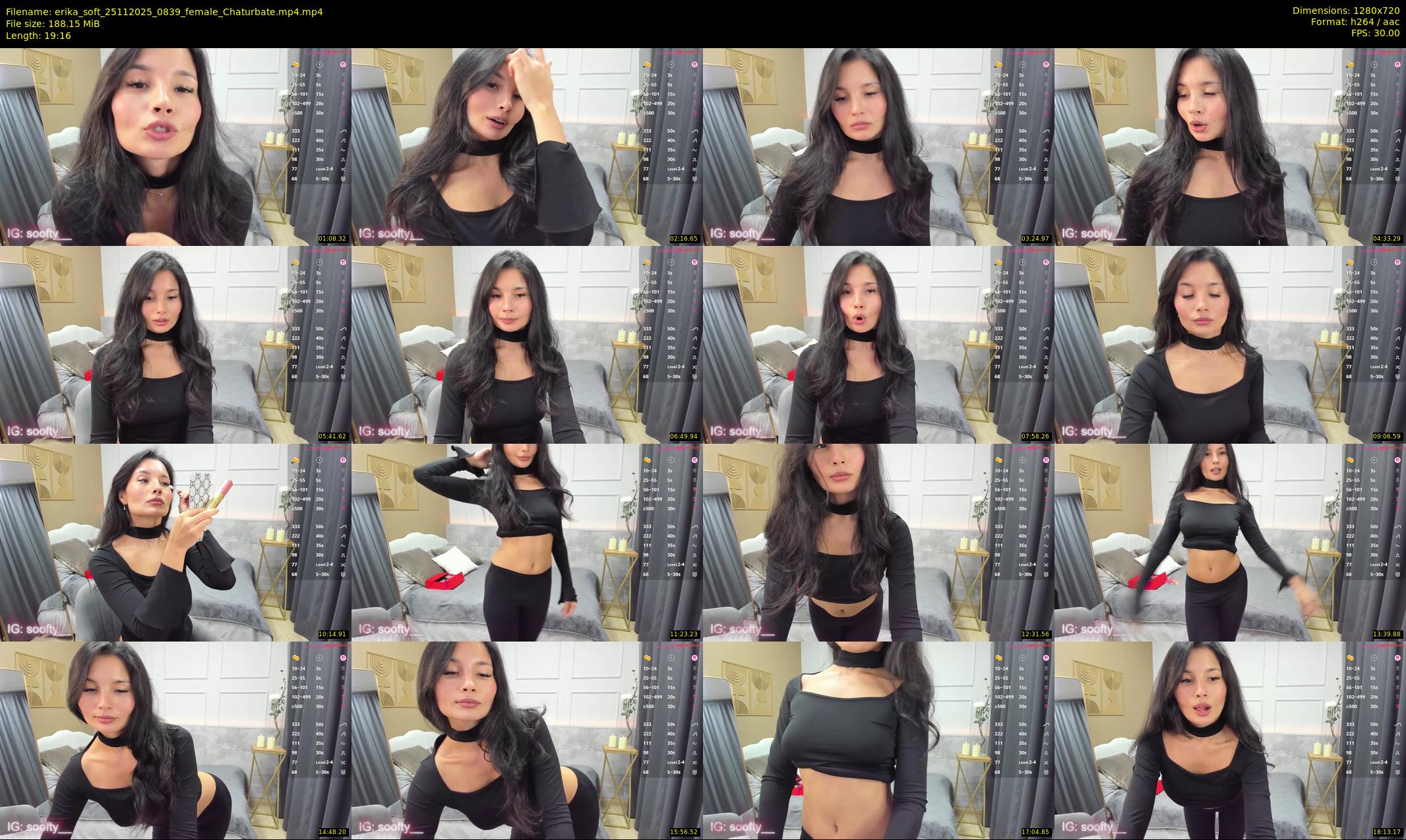 erika_soft — 20 minute Chaturbate female cam show recording, 720p, Nov 25, 2025