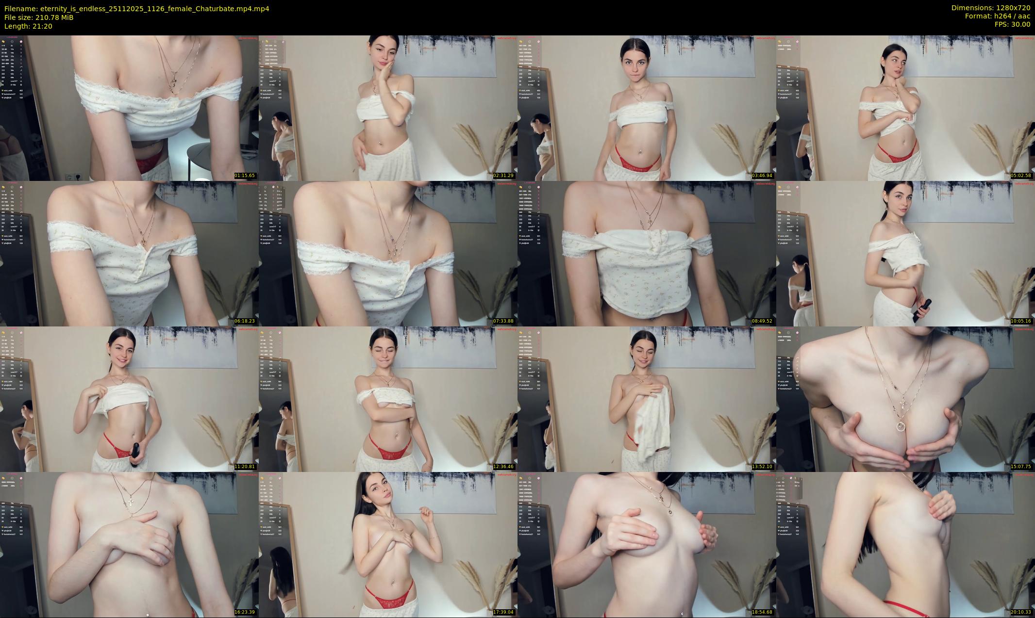 eternity_is_endless — 22 minute Chaturbate female cam show recording, 720p, Nov 25, 2025