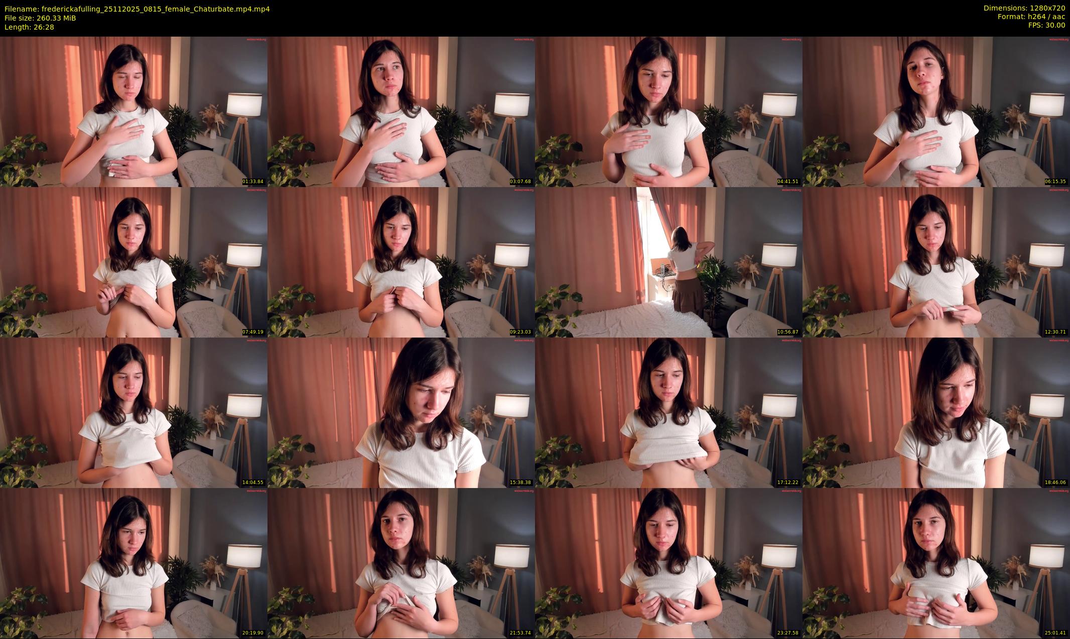 frederickafulling — 27 minute Chaturbate female cam show recording, 720p, Nov 25, 2025