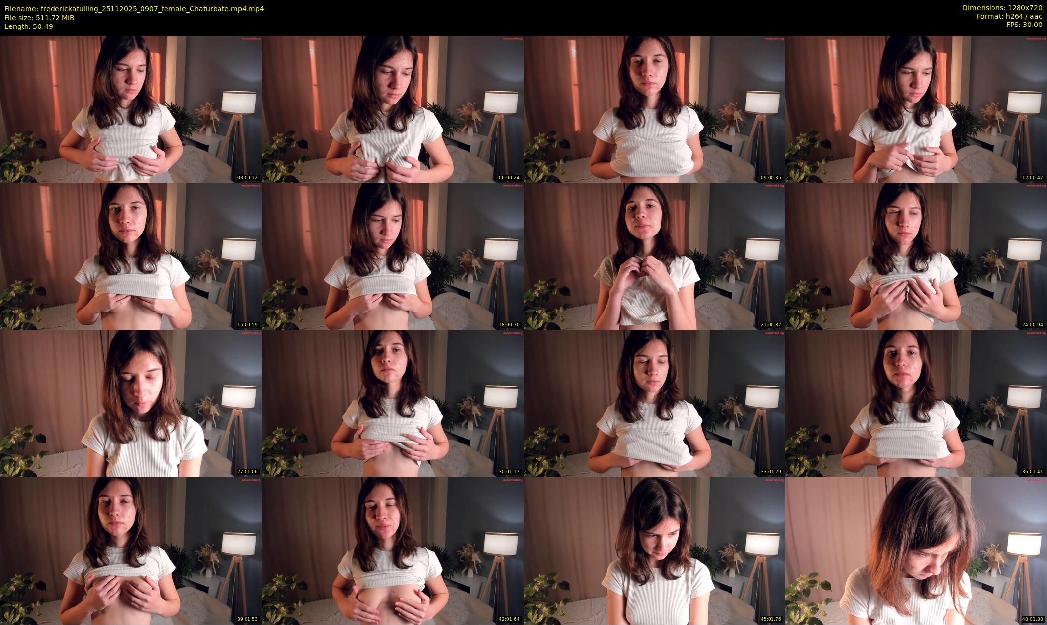 frederickafulling — 51 minute Chaturbate female cam show recording, 720p, Nov 25, 2025