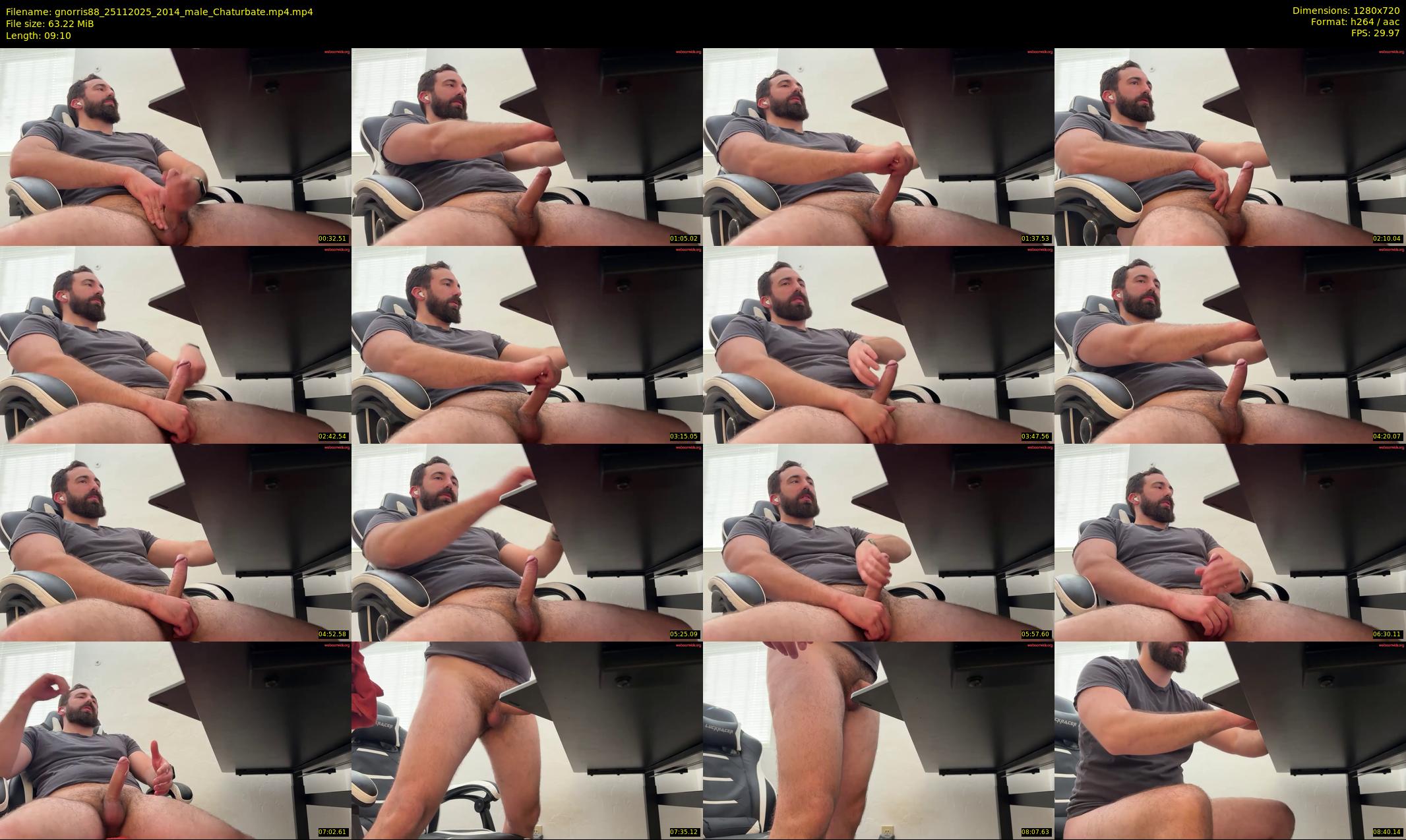 gnorris88 — 10 minute Chaturbate male cam show recording, 720p, Nov 25, 2025
