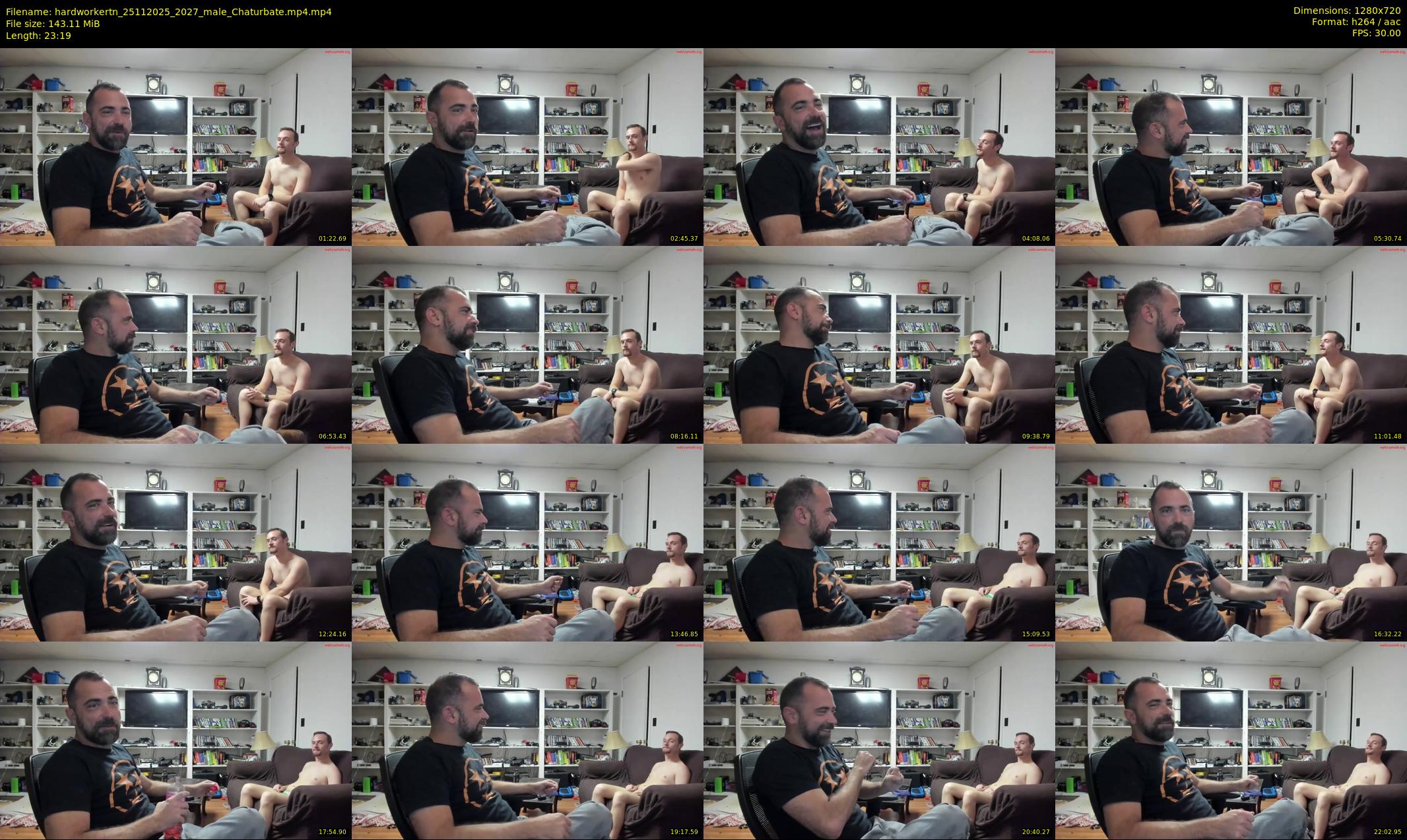 hardworkertn — 24 minute Chaturbate male cam show recording, 720p, Nov 25, 2025