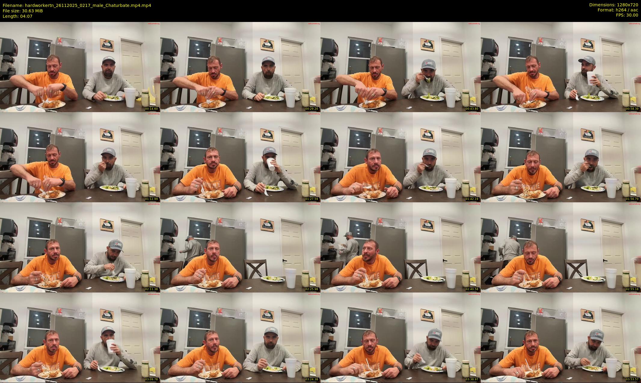 hardworkertn — 5 minute Chaturbate male cam show recording, 720p, Nov 26, 2025