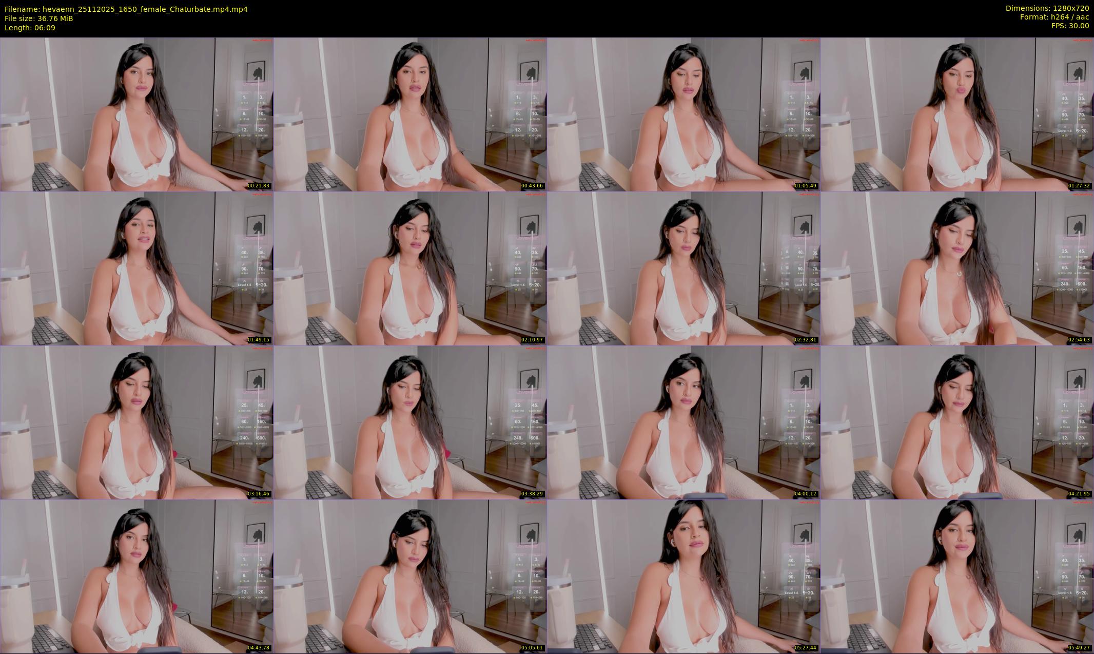 hevaenn — 7 minute Chaturbate female cam show recording, 720p, Nov 25, 2025
