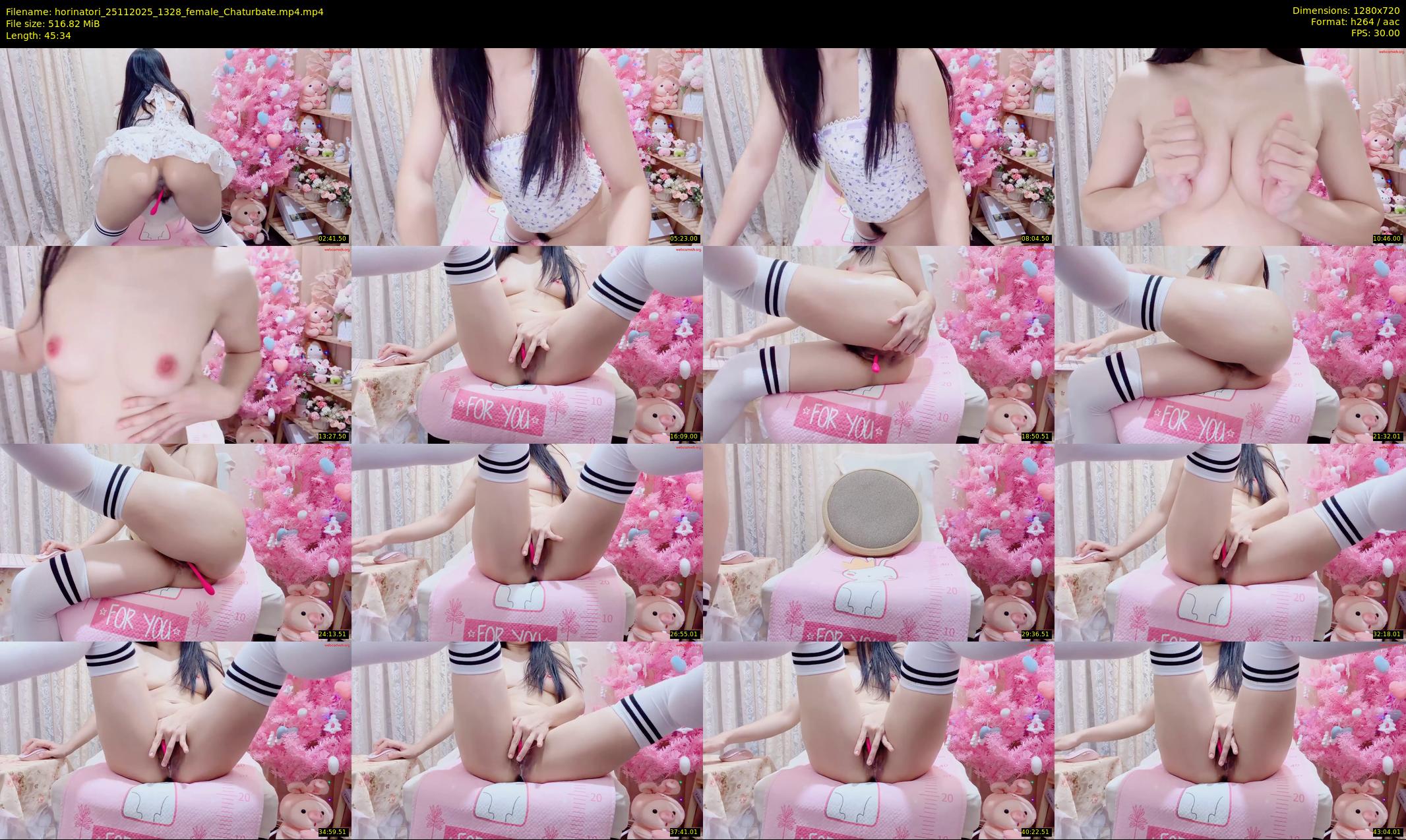 horinatori — 46 minute Chaturbate female cam show recording, 720p, Nov 25, 2025