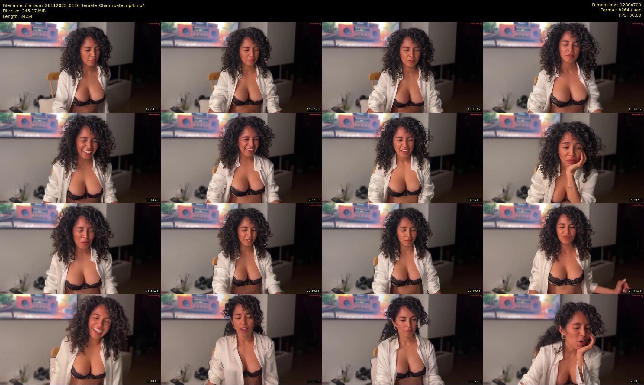 illaroom — 35 minute Chaturbate female cam show recording, 720p, Nov 26, 2025