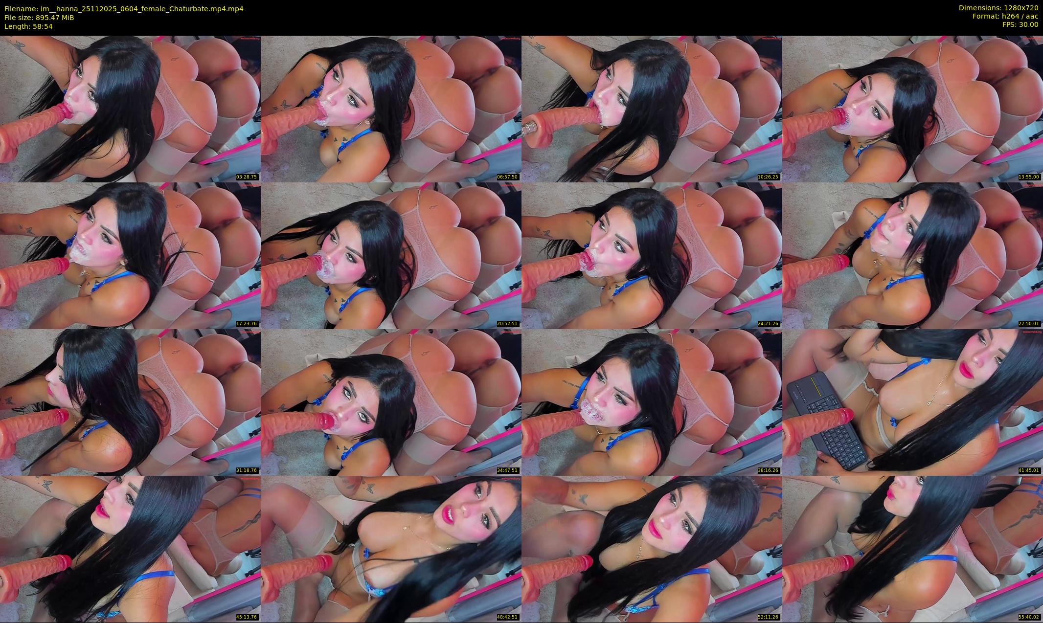 im__hanna — 59 minute Chaturbate female cam show recording, 720p, Nov 25, 2025
