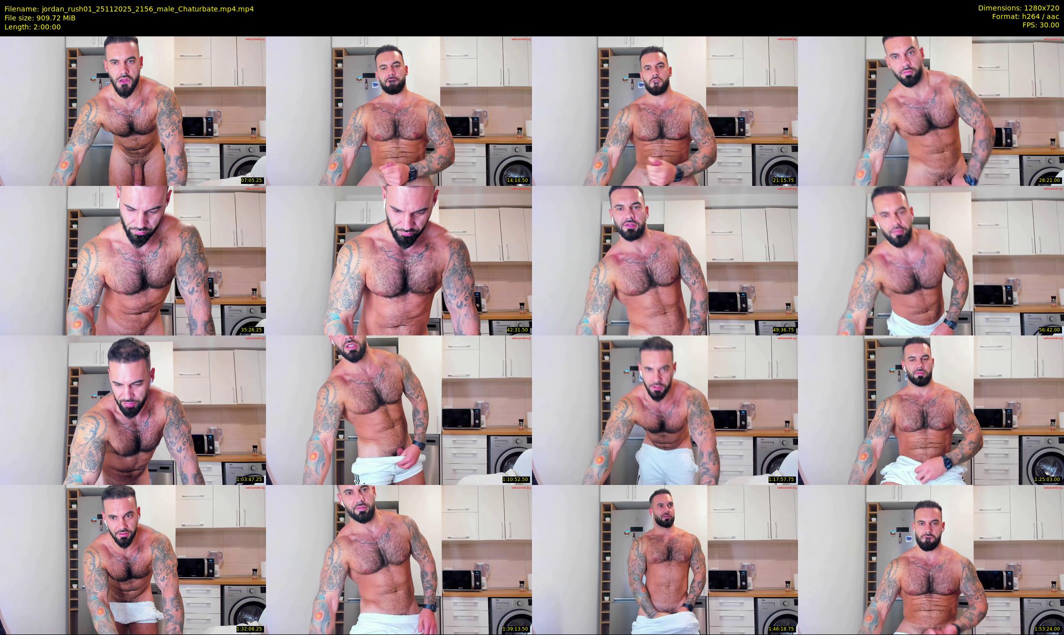 jordan_rush01 — 120 minute Chaturbate male cam show recording, 720p, Nov 25, 2025