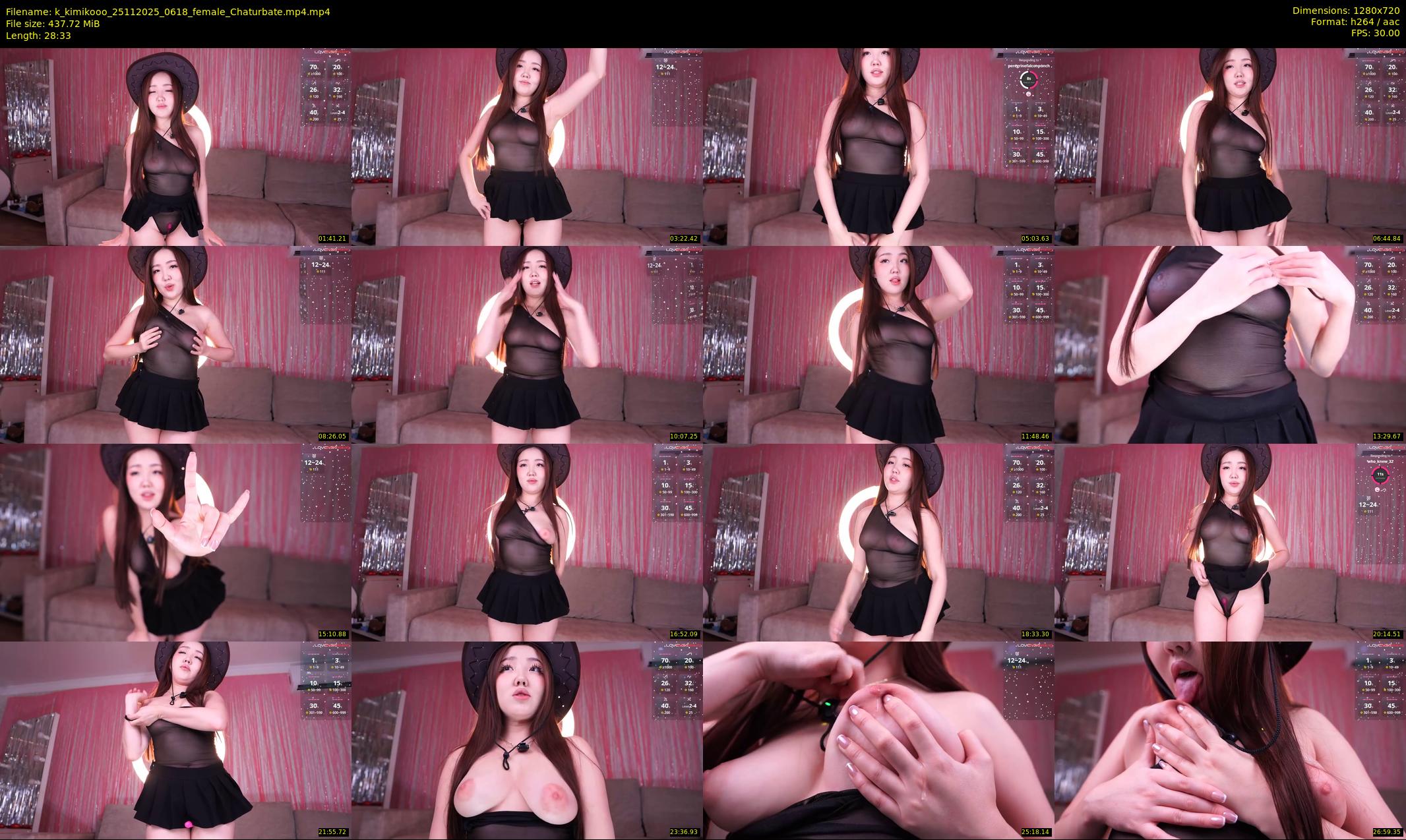 k_kimikooo — 29 minute Chaturbate female cam show recording, 720p, Nov 25, 2025