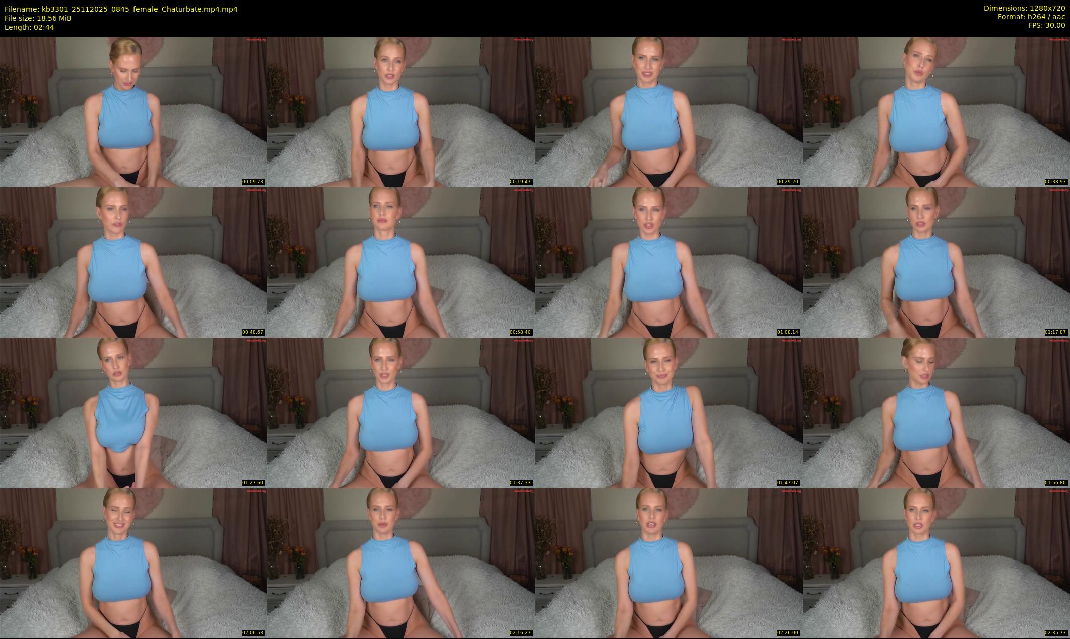 kb3301 — 3 minute Chaturbate couple cam show recording, 720p, Nov 25, 2025