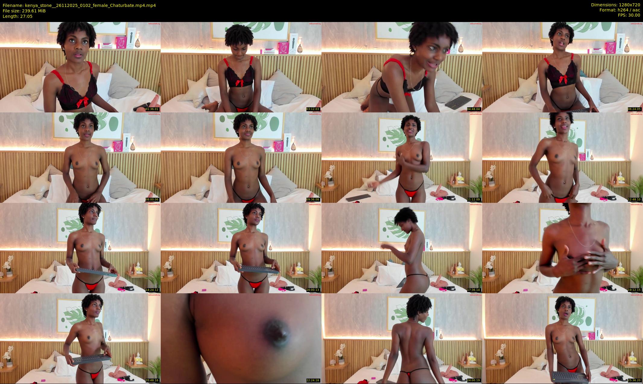 kenya_stone_ — 28 minute Chaturbate female cam show recording, 720p, Nov 26, 2025